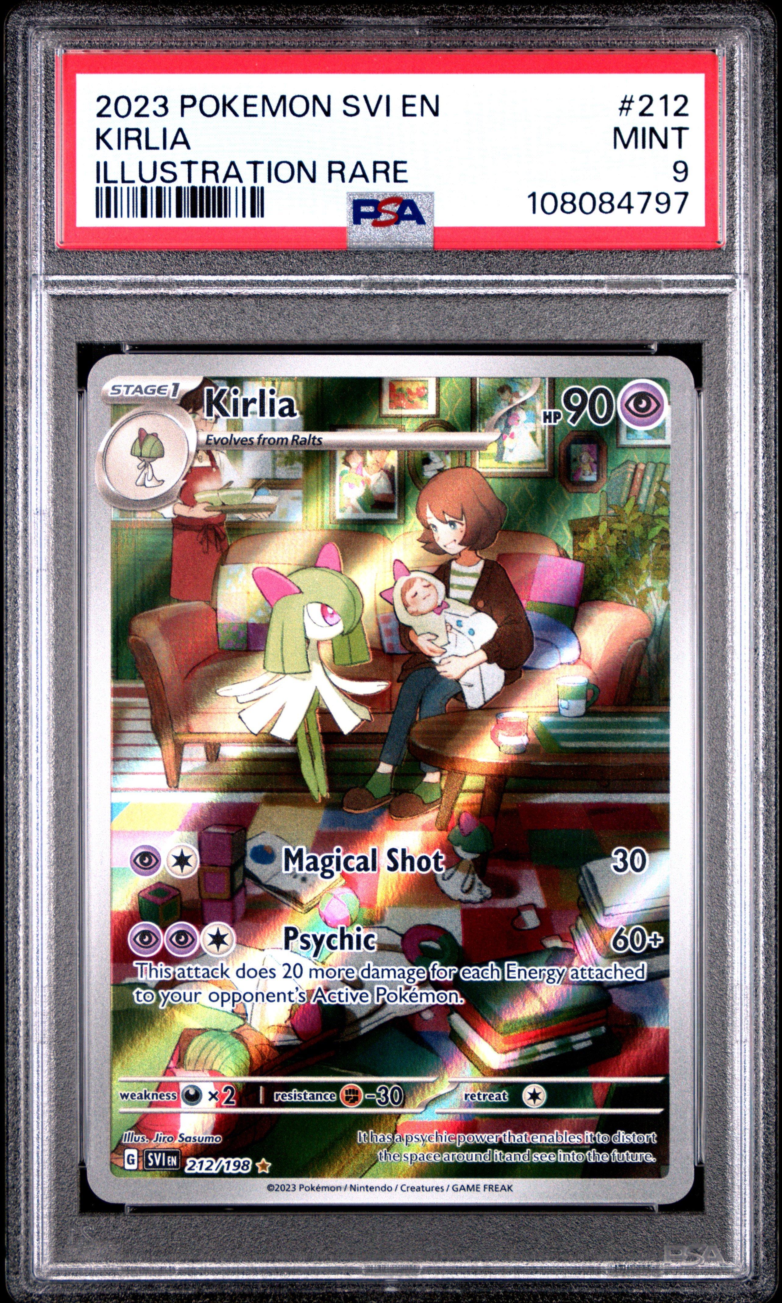 pokemon kirlia card PSA 9 #068 Play! Prize Pack Series Pokemon – GorillaTCG and put them into your hand Pokemon card Kirlia 061/189 Like