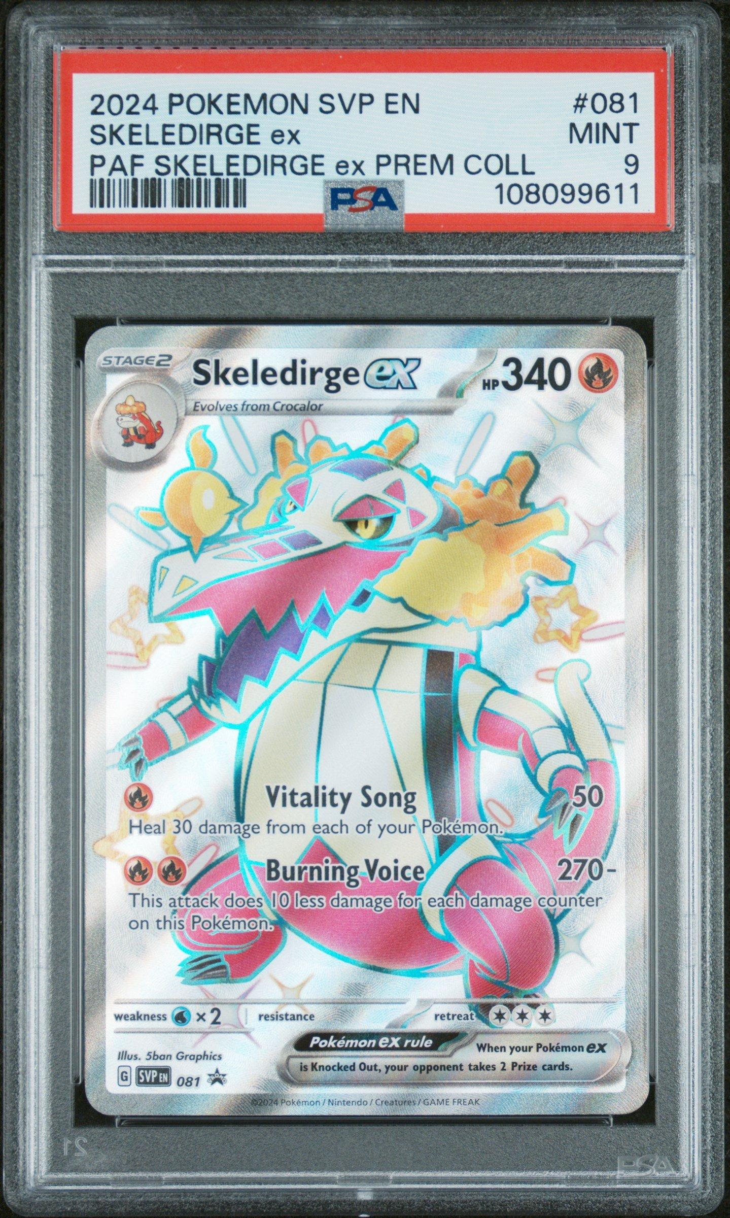 skeledirge pokemon cards | Paldean Fates | Premium Collection Weakness / Resistance / Retreat Cost Pokémon TCG: Scarlet & Violet-Paldean