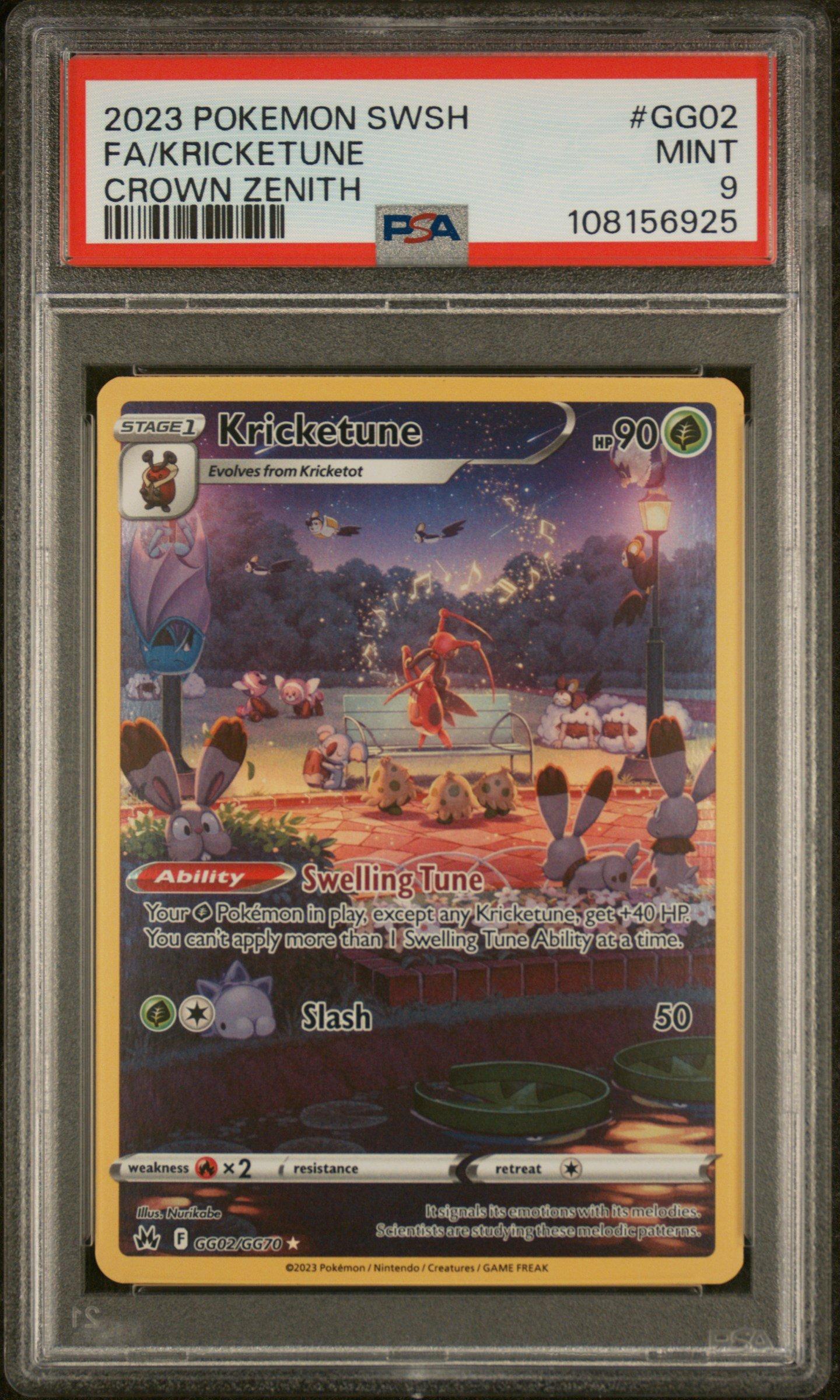 2023 Pokemon Sword And Shield Crown Zenith Gg02 Full Art