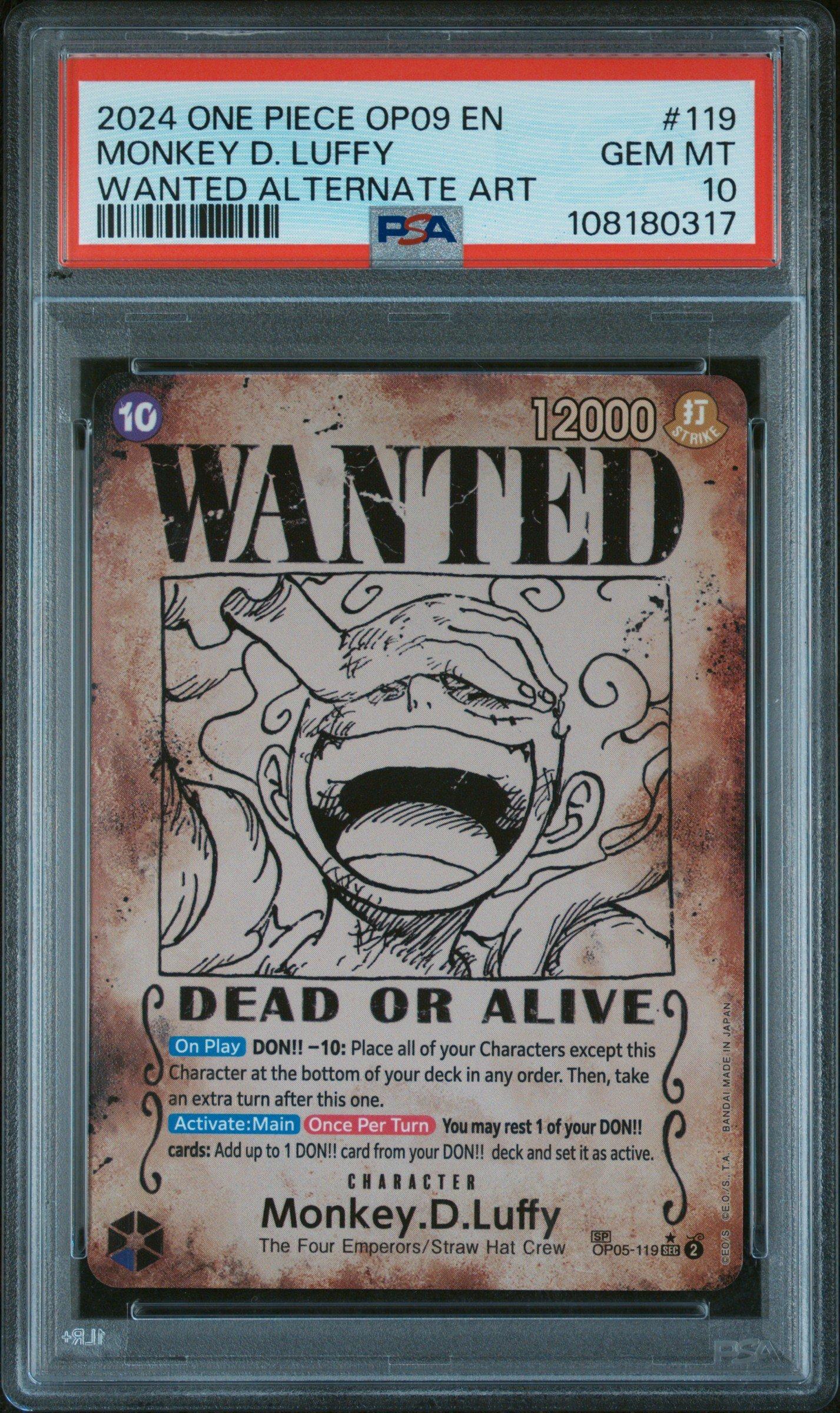 2024 One Piece Op09-emperors In The New World 119 Monkey D. Luffy