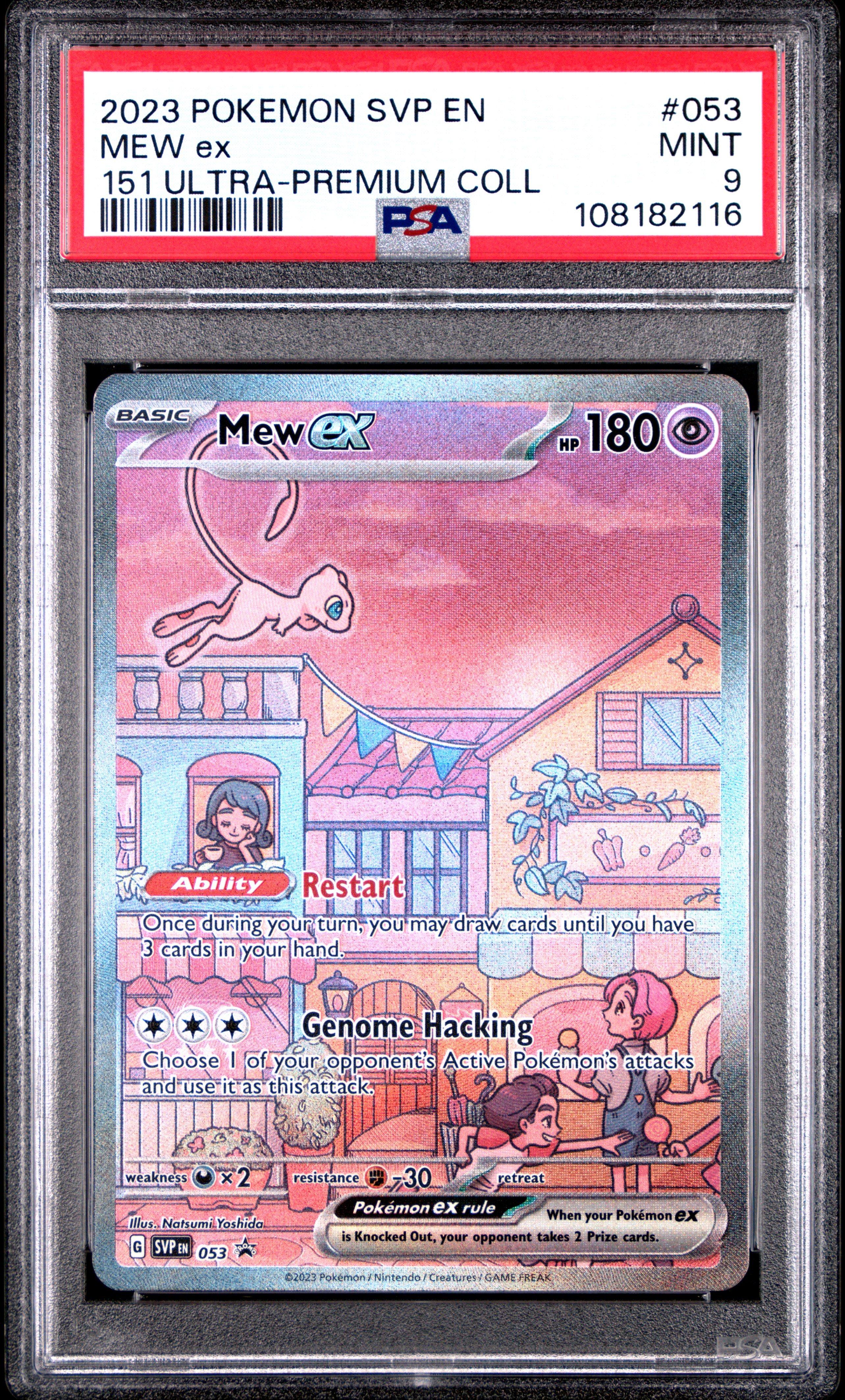 2023 Pokemon Svp En-sv Black Star Promo 053 Mew Ex 151 Ultra