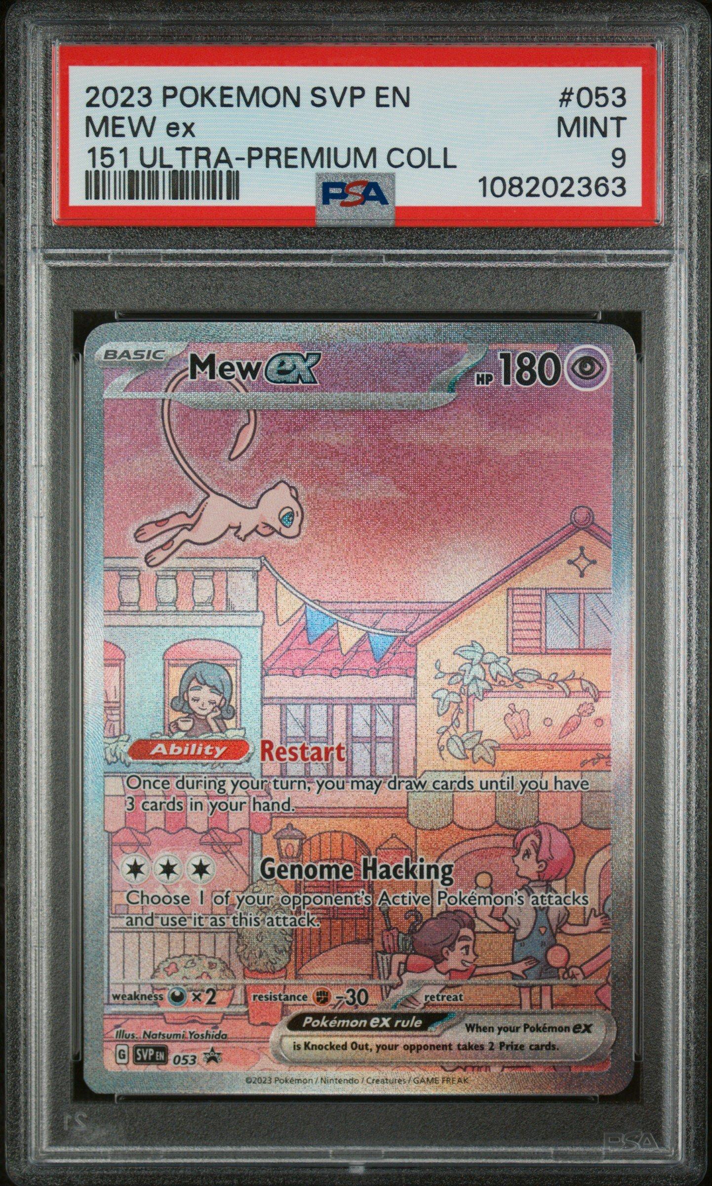 2023 Pokemon Svp En-sv Black Star Promo 053 Mew Ex 151 Ultra