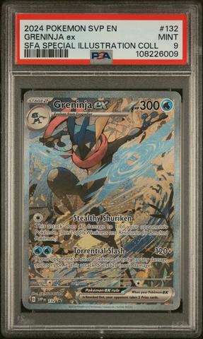2024 Pokemon Svp En-sv Black Star Promo 132 Greninja Ex Shrouded