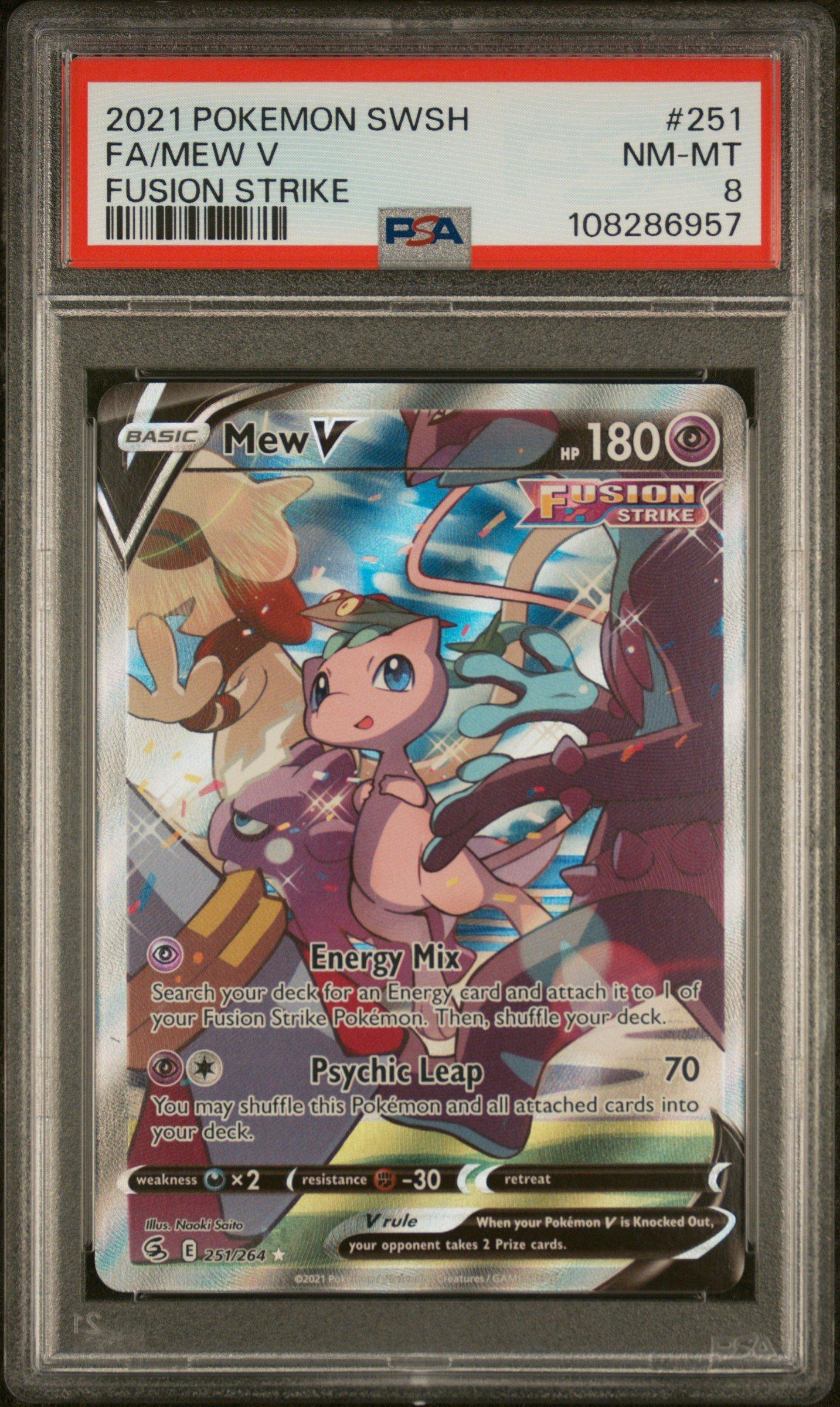 PSA10 Mew V Sr S8 Fusion Arts 105/100 | eBay