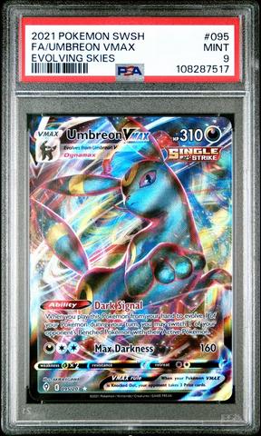 2021 Pokemon Sword & Shield Evolving Skies 095 Full Art/umbreon