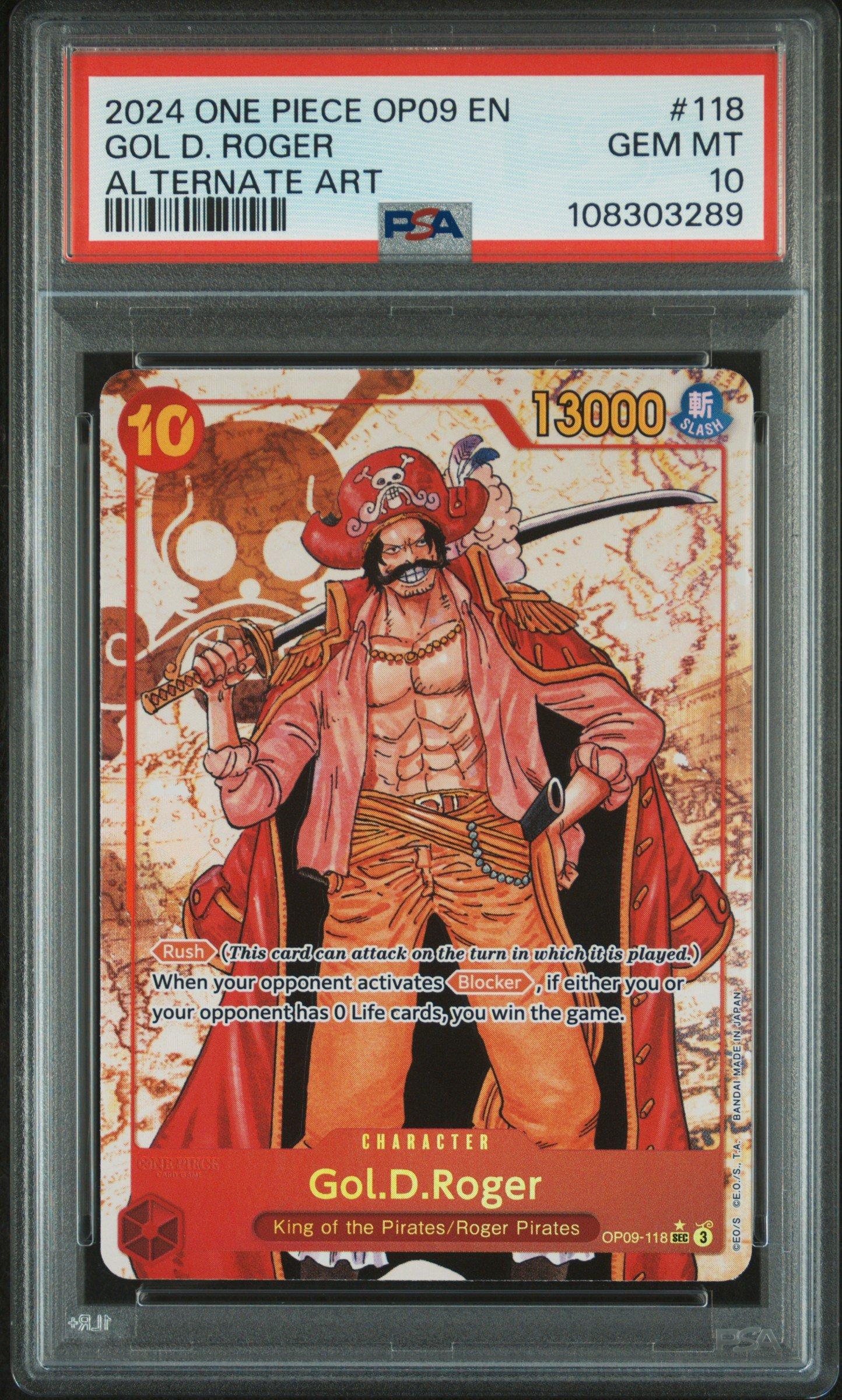 2024 One Piece Op09-emperors In The New World 118 Gol D. Roger