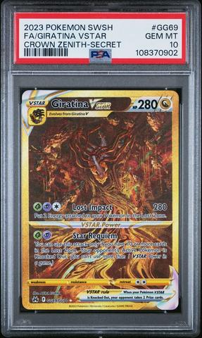 Giratina V SR SA psa10 ＋GradedGuard PSA 10 Giratina V SR SA 111/100 S11 Lost Abyss - Pokemon Card
