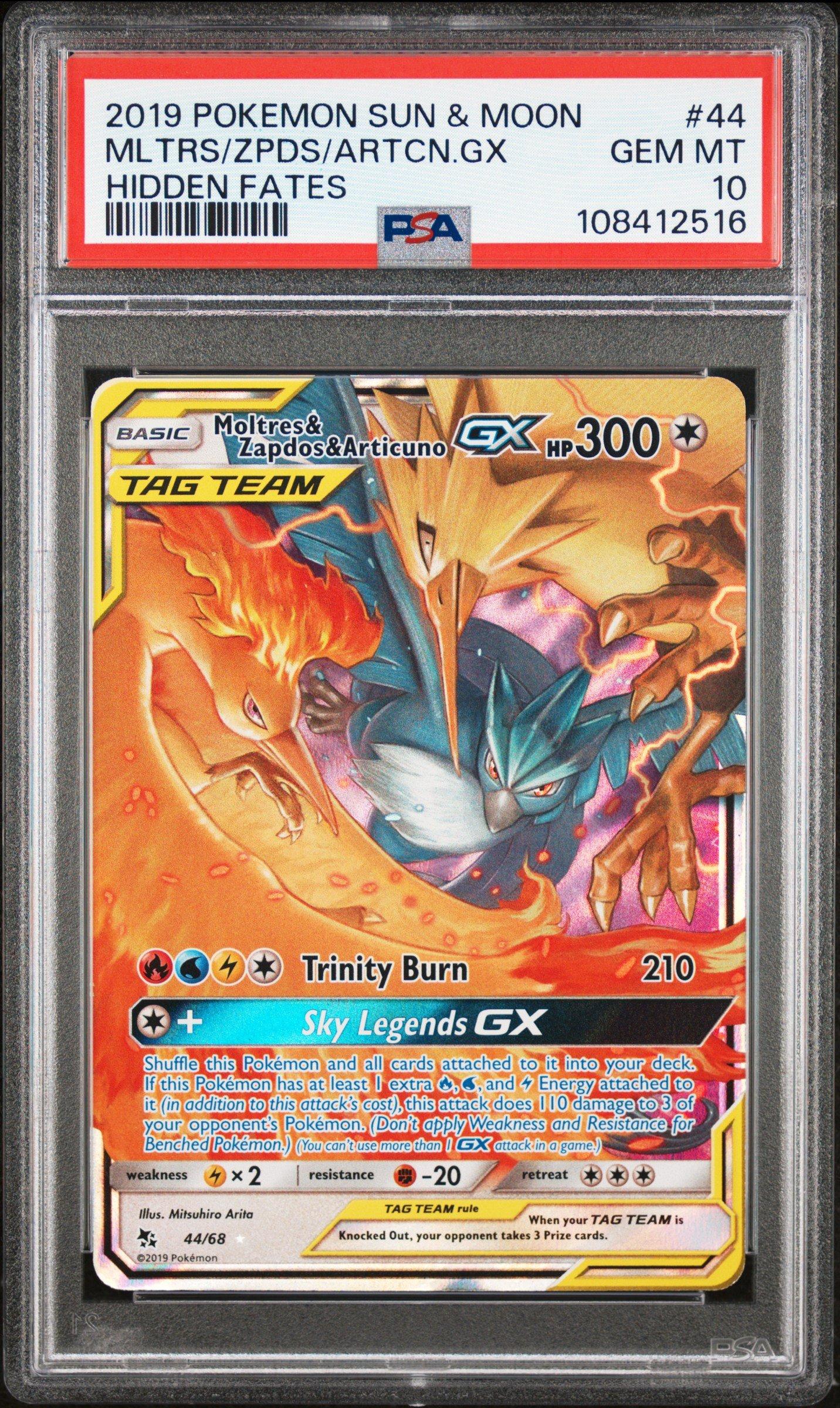 articuno zapdos moltres pokemon card Promo Single Set of All 3 Rare Legendary Birds Moltres, & : Toys & Games TAG TEAM rule Moltres Zapdos Articuno GX 102/173