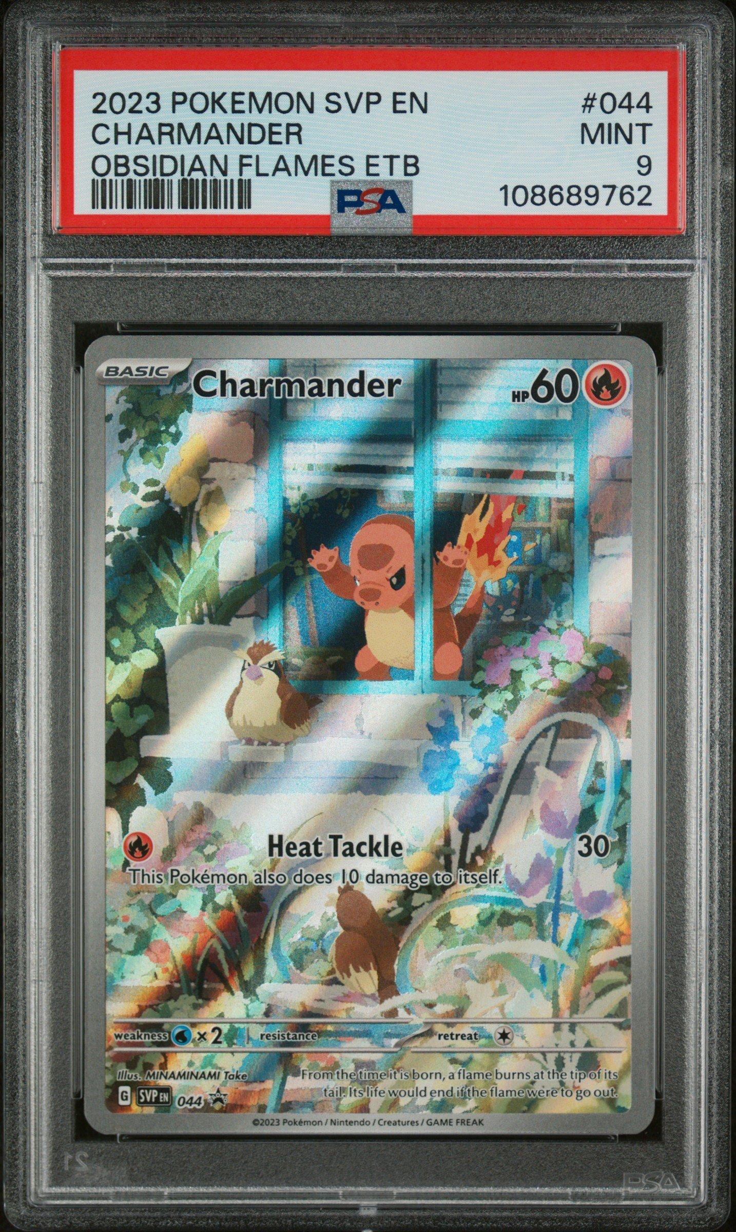 2023 Pokemon Svp En-sv Black Star Promo 044 Charmander Obsidian