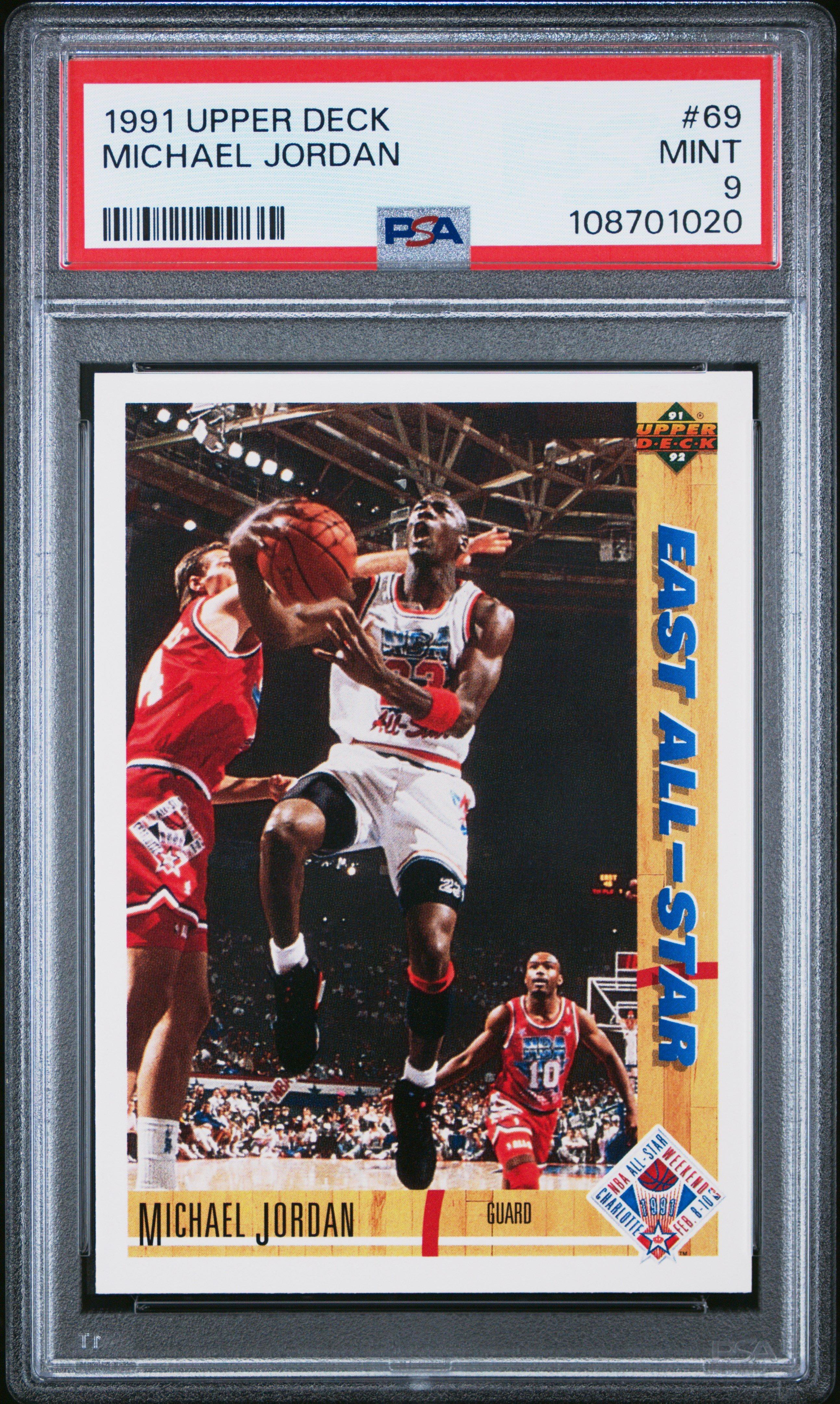 1991 Upper Deck 69 Michael Jordan PSA