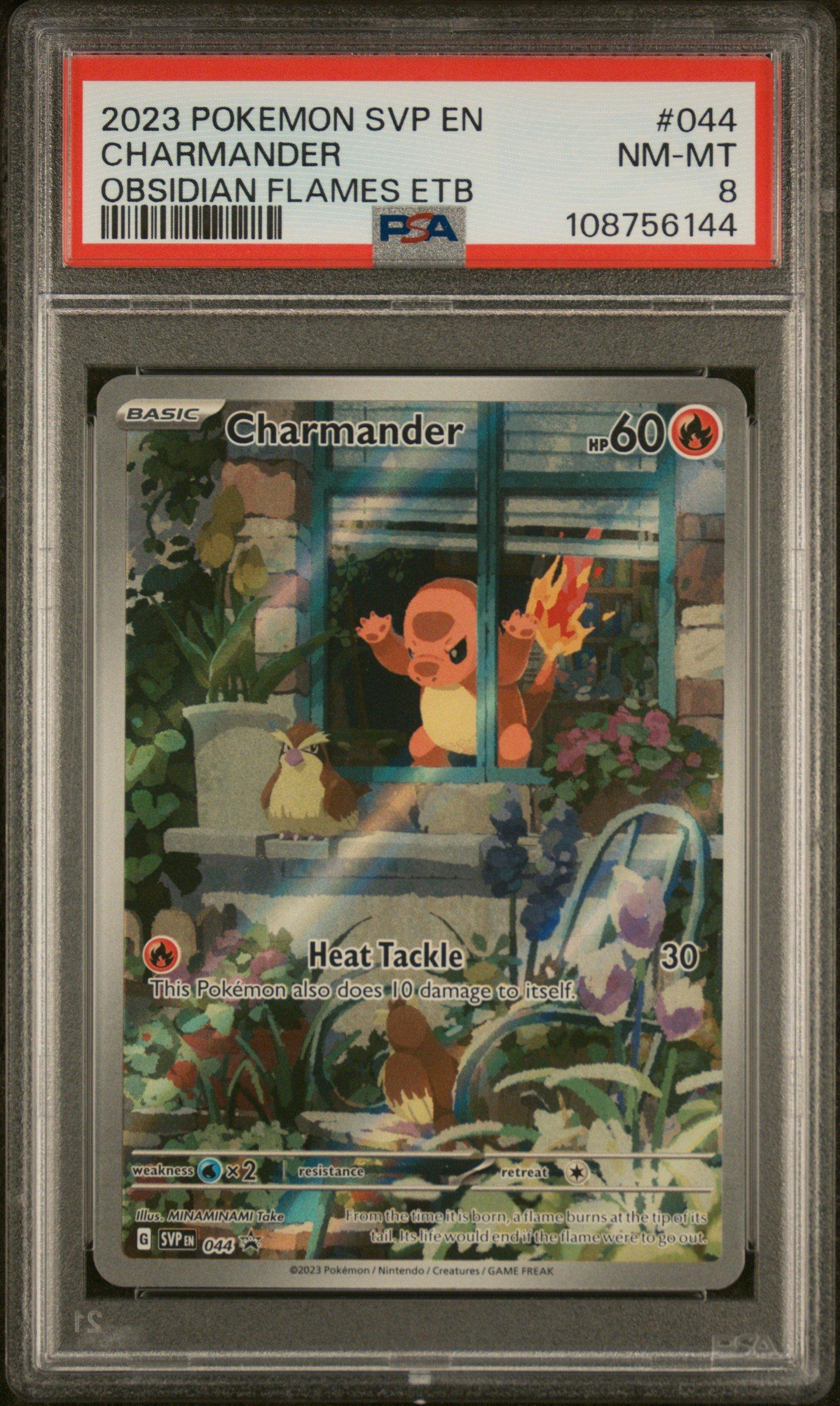 2023 Pokemon Svp En-sv Black Star Promo 044 Charmander Obsidian