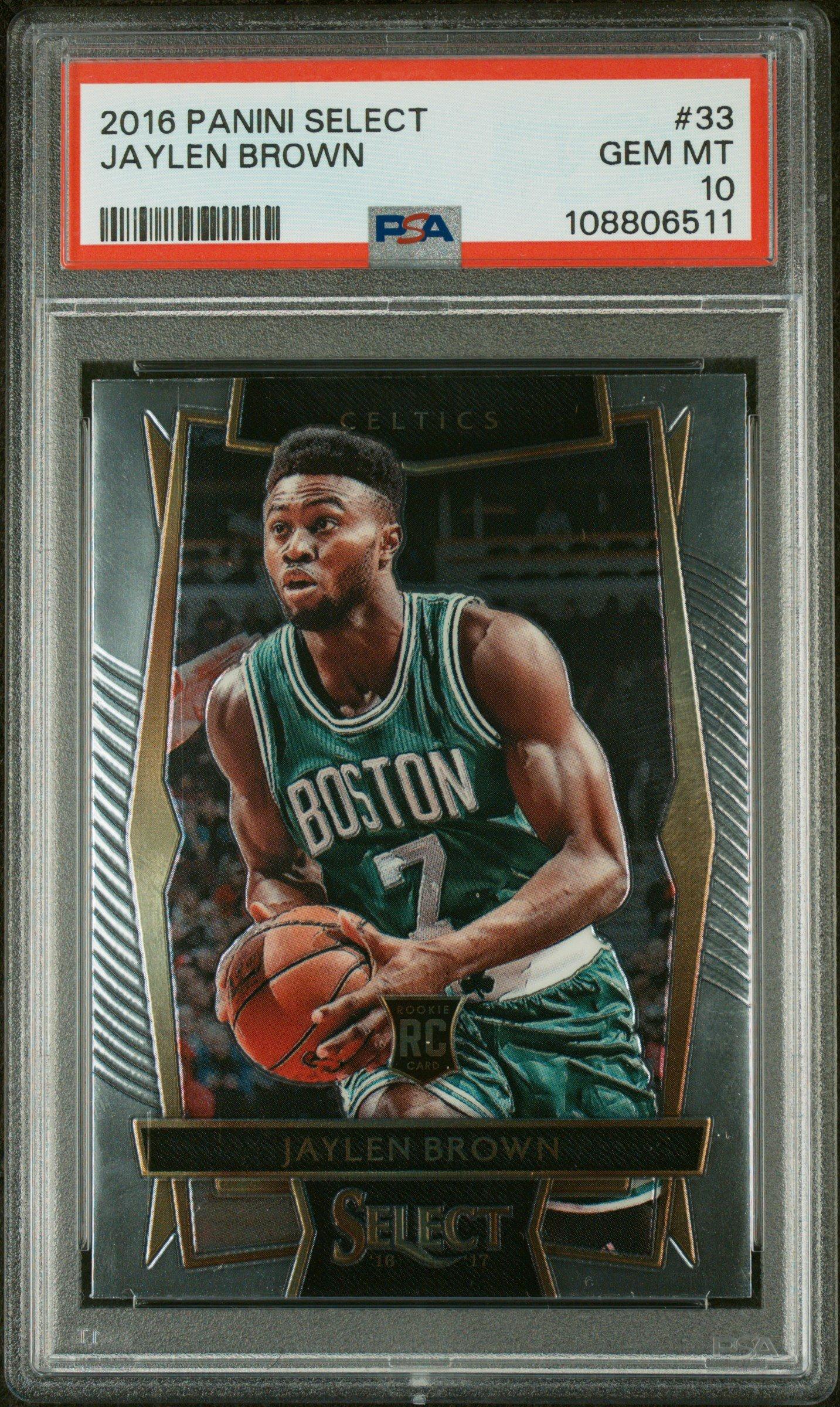 2016 Panini Select 33 Jaylen Brown PSA