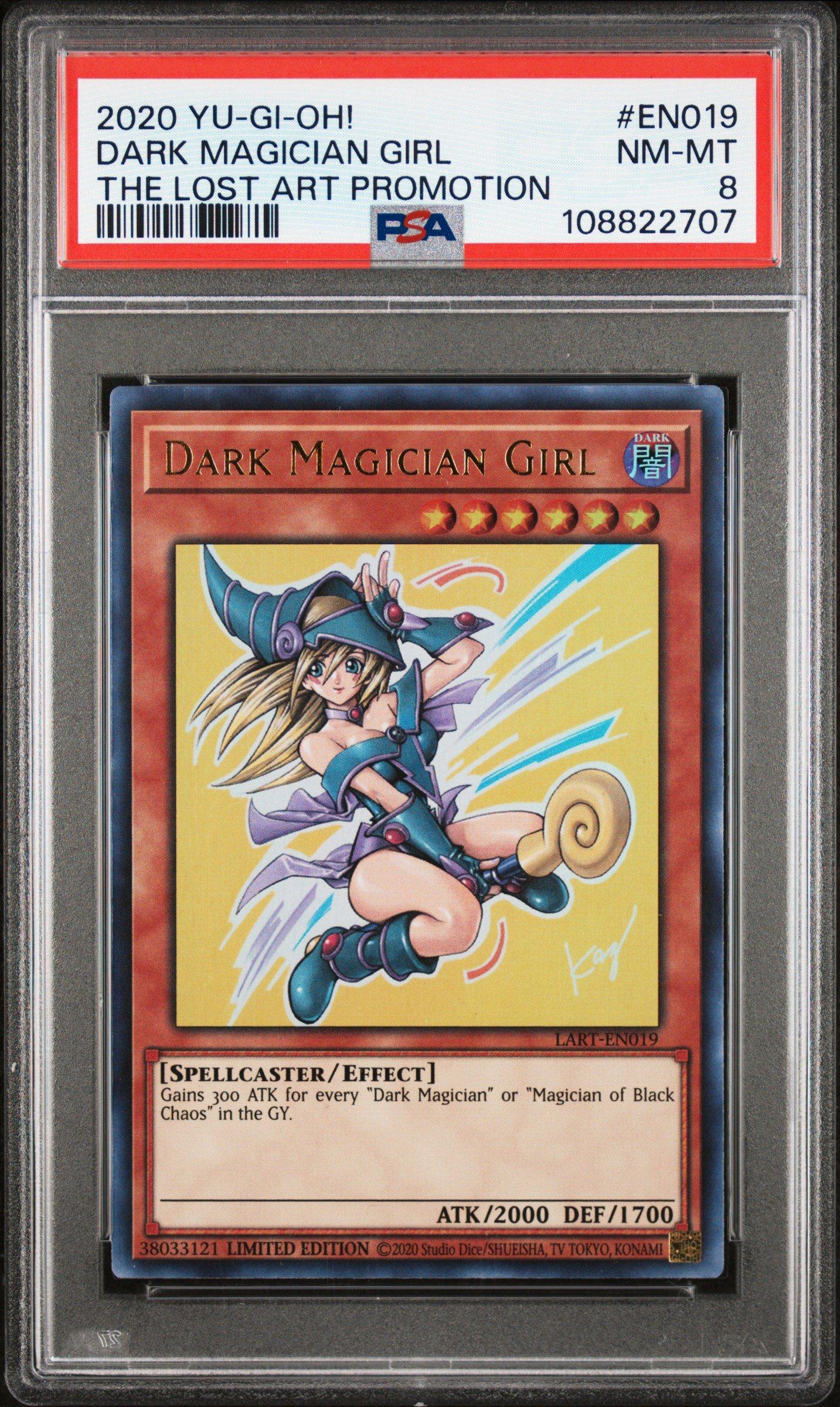 2020 Yu-gi-oh! The Lost Art Promotion En019 Dark Magician Girl PSA 8 Graded  Card | GameStop