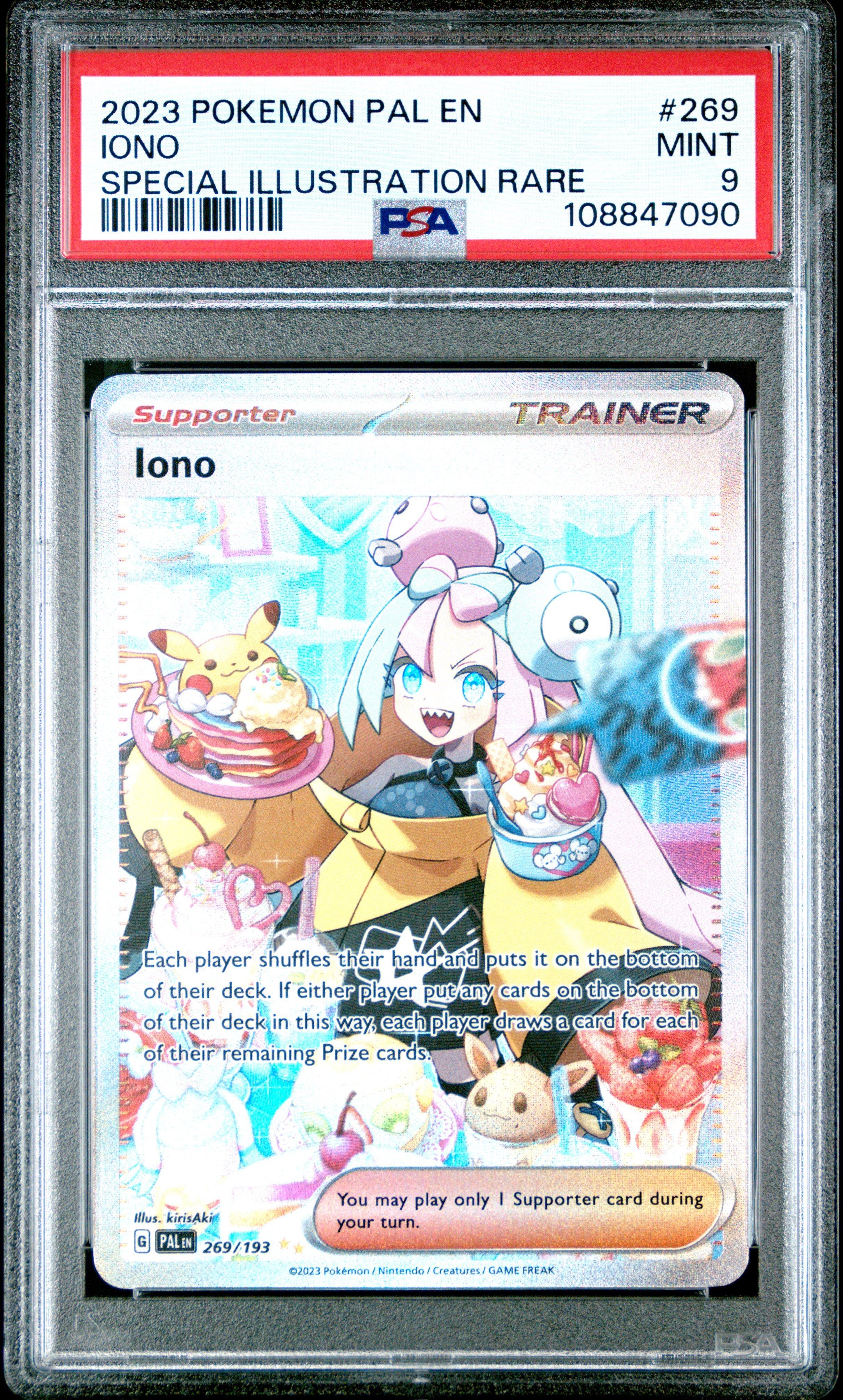 2023 Pokemon Pal En-paldea Evolved 269 Iono Special Illustration