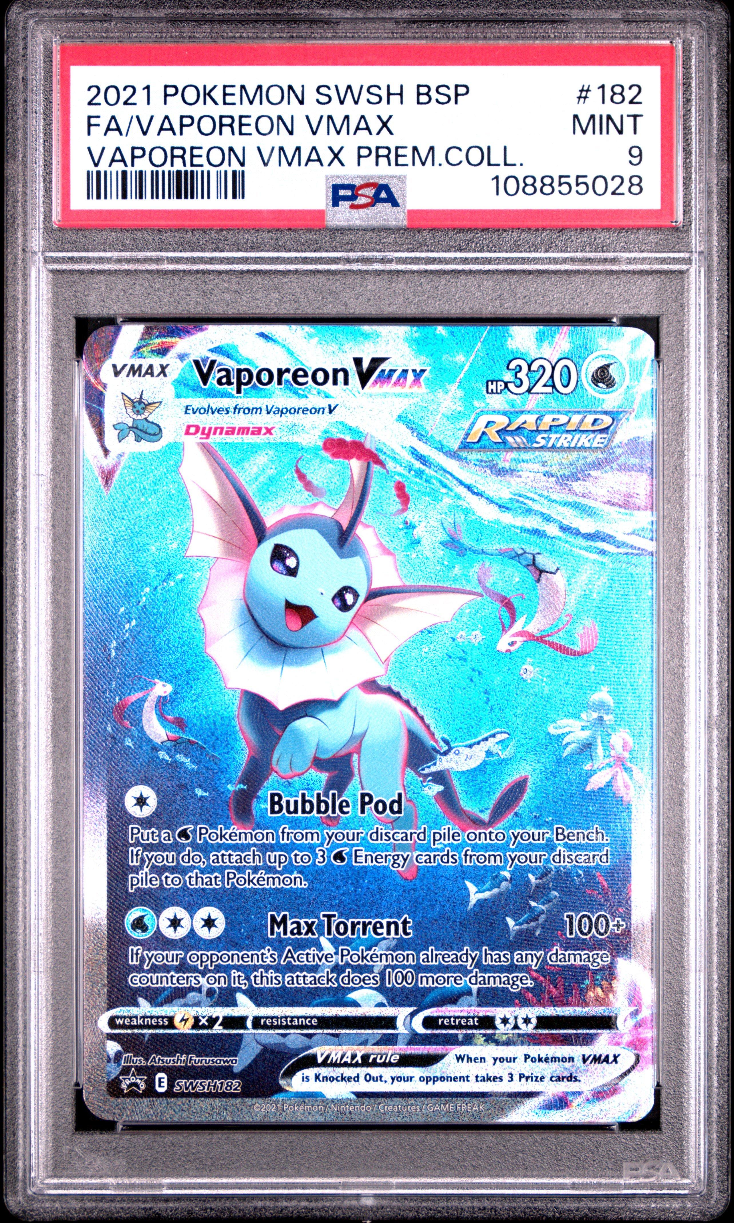 shiny vaporeon pokemon card 6IVs BDSP Preserved in a tamper Getting A Shiny Vaporeon In