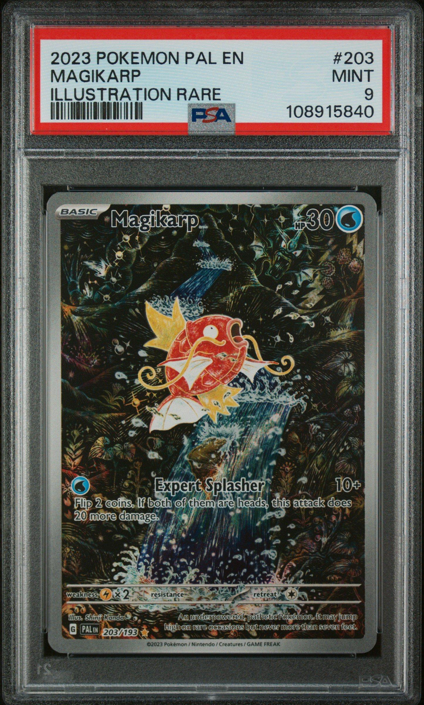 2023 Pokemon Pal En-paldea Evolved 203 Magikarp Illustration Rare
