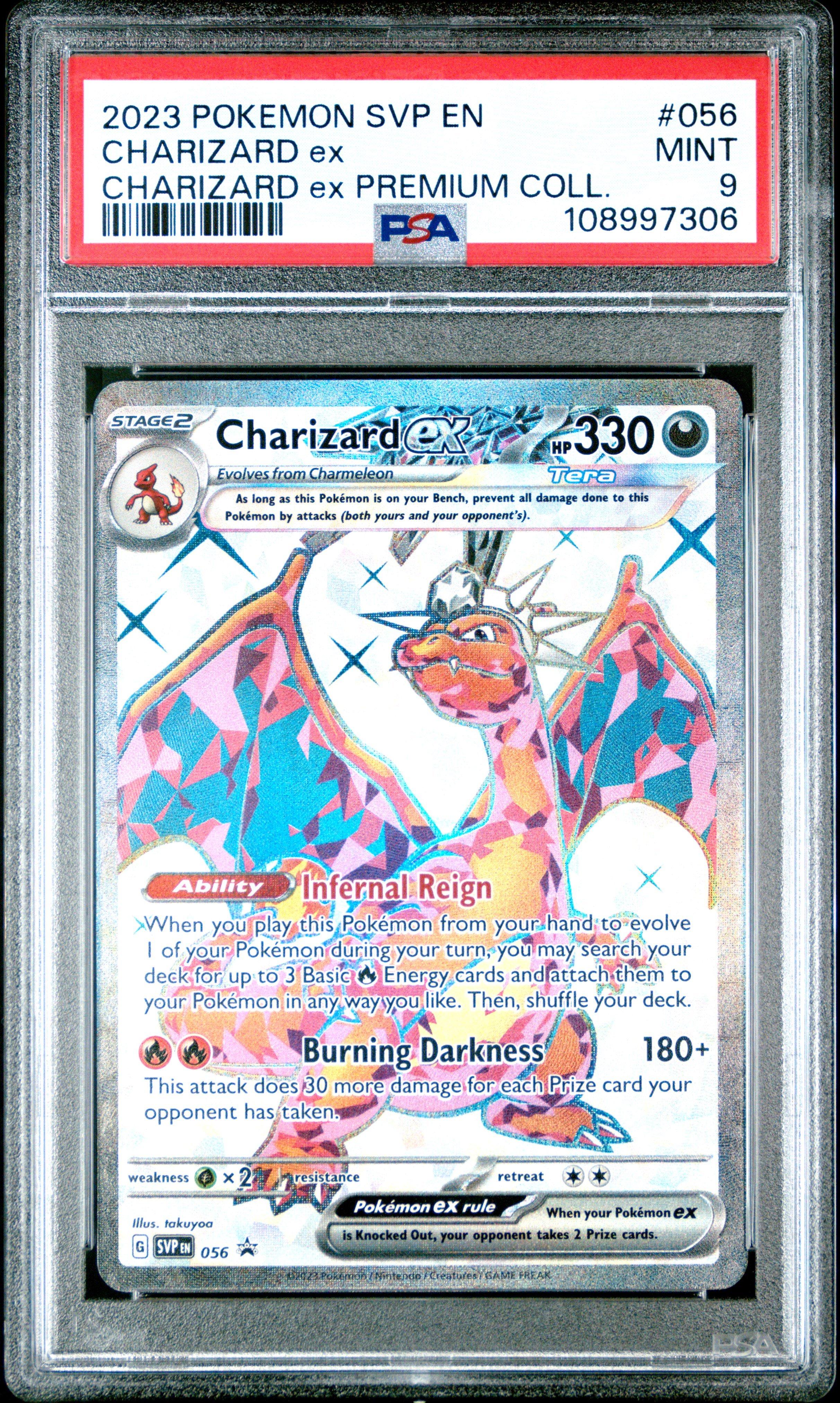 2023 Pokemon Svp En-sv Black Star Promo 056 Charizard Ex Charizard