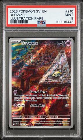 ポケモンカードゲーム 2023 Drowzee ART RARE PSA 10 2023 Pokemon Svi En-scarlet & Violet 210 Drowzee Illustration Rare