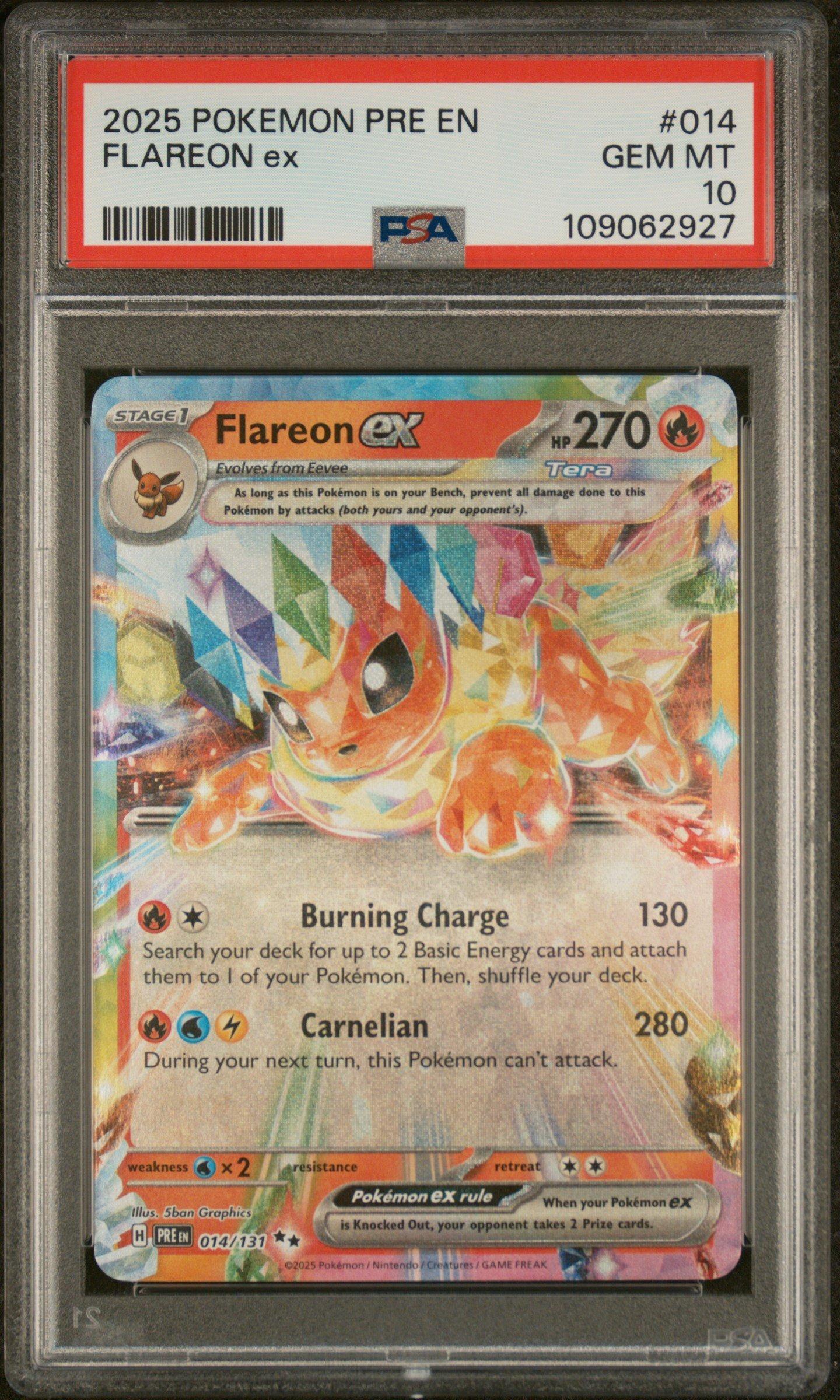 flareon ex pokemon card Graded: RC6/RC32 Generations Radiant Collection (2016) CGC 8.5 Commemorate your favorite tabletop game with this Flareon EX 2024 Pokemon Terastal Festival EX Japanese Special Art Rare #202 PSA Authenticated 10 Card Flareon EX (022) 2024 Pokemon