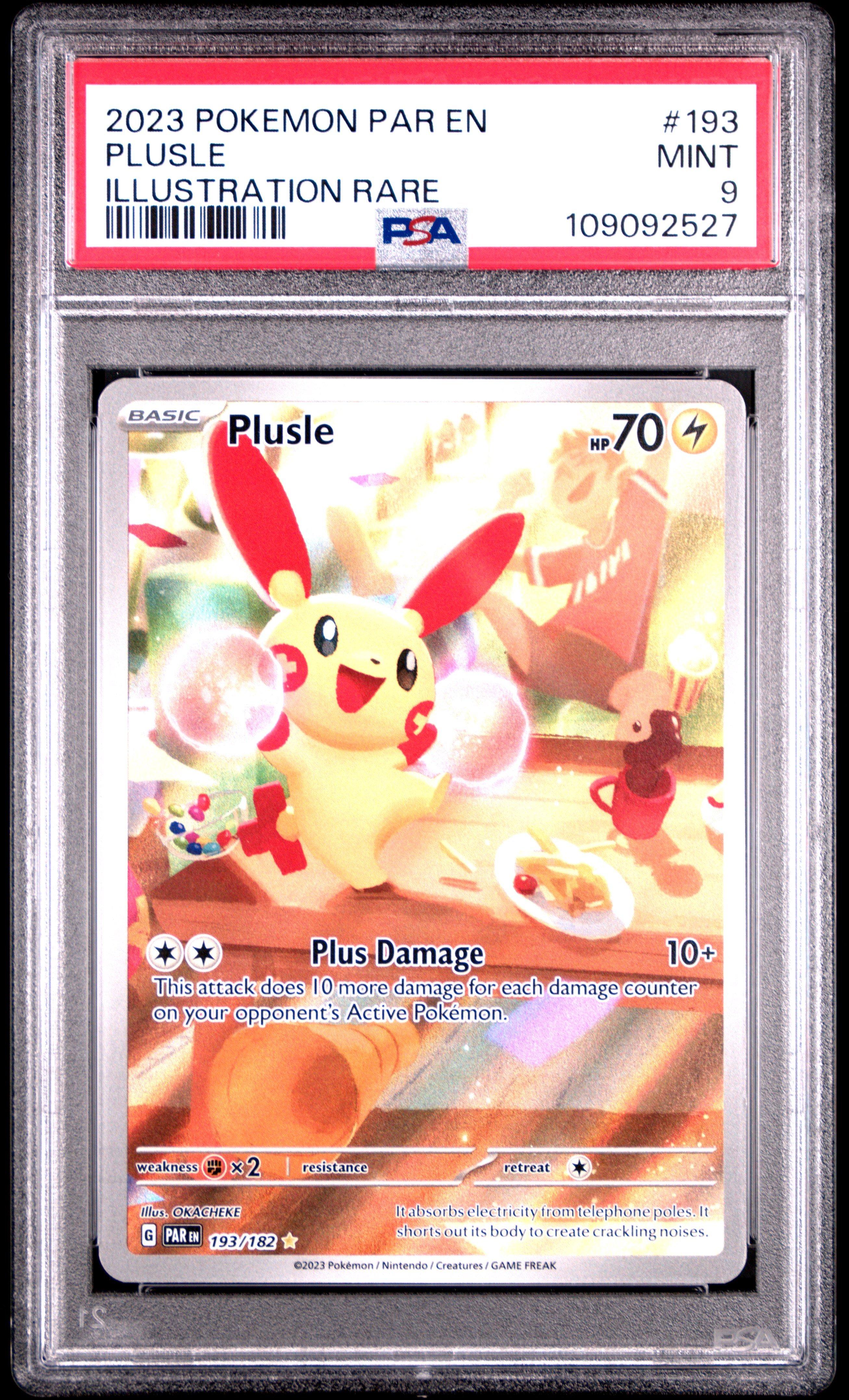 pokemon plusle card Plusle - 060/182 60