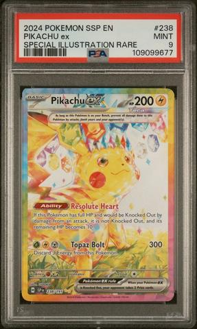 2024 Pokemon Ssp En-surging Sparks 238 Pikachu Ex Special