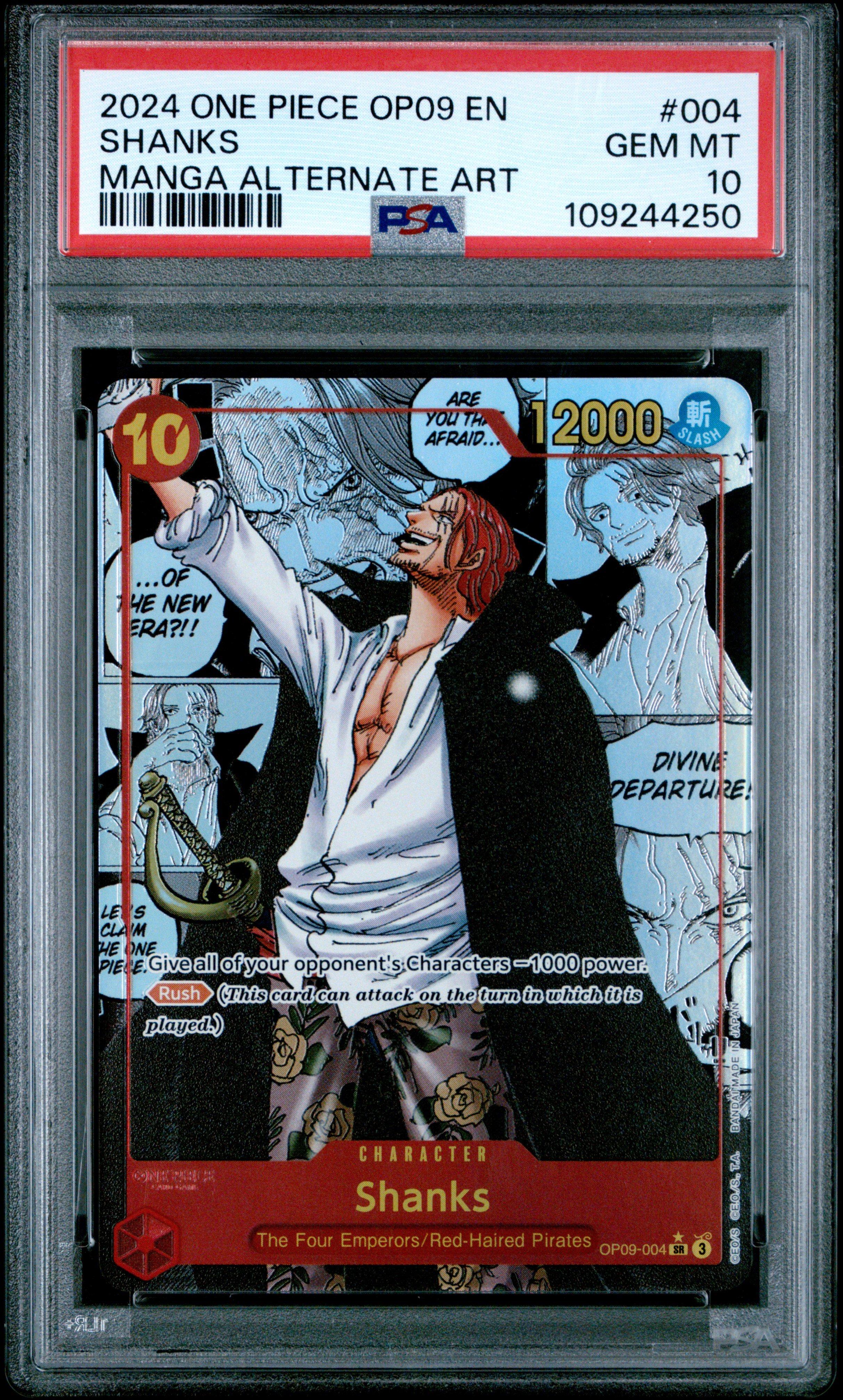 2024 One Piece Op09-emperors In The New World 004 Shanks Manga