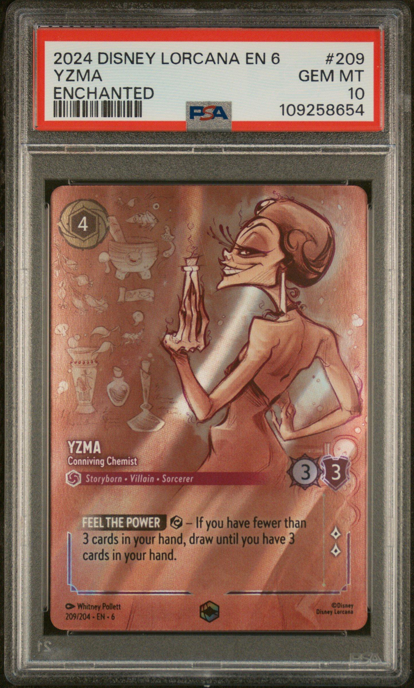 PSA10DISNEY LORCANAジャスミン #212 3209 Jasmine - Desert Warrior [Enchanted] #212 Prices | Lorcana