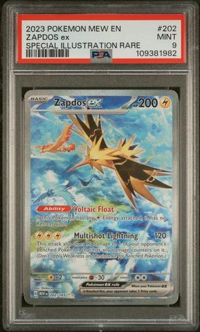 2023 Pokémon SV2 JP ザプドス アートレア PSA9 2023 Pokémon SV2 JP ザプドス アートレア PSA9 2023 Pokemon Mew En