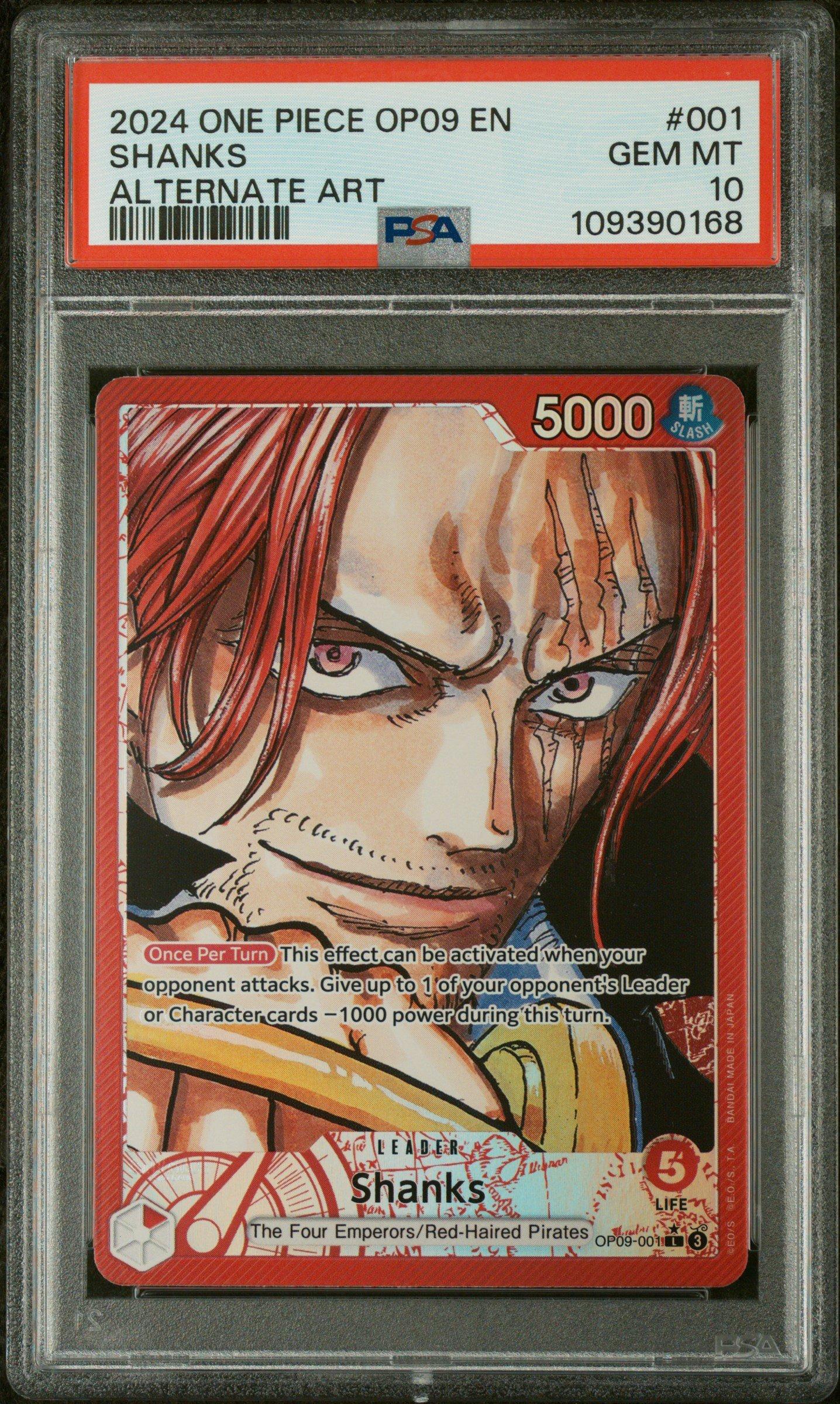2024 One Piece Op09-emperors In The New World 001 Shanks Alternate