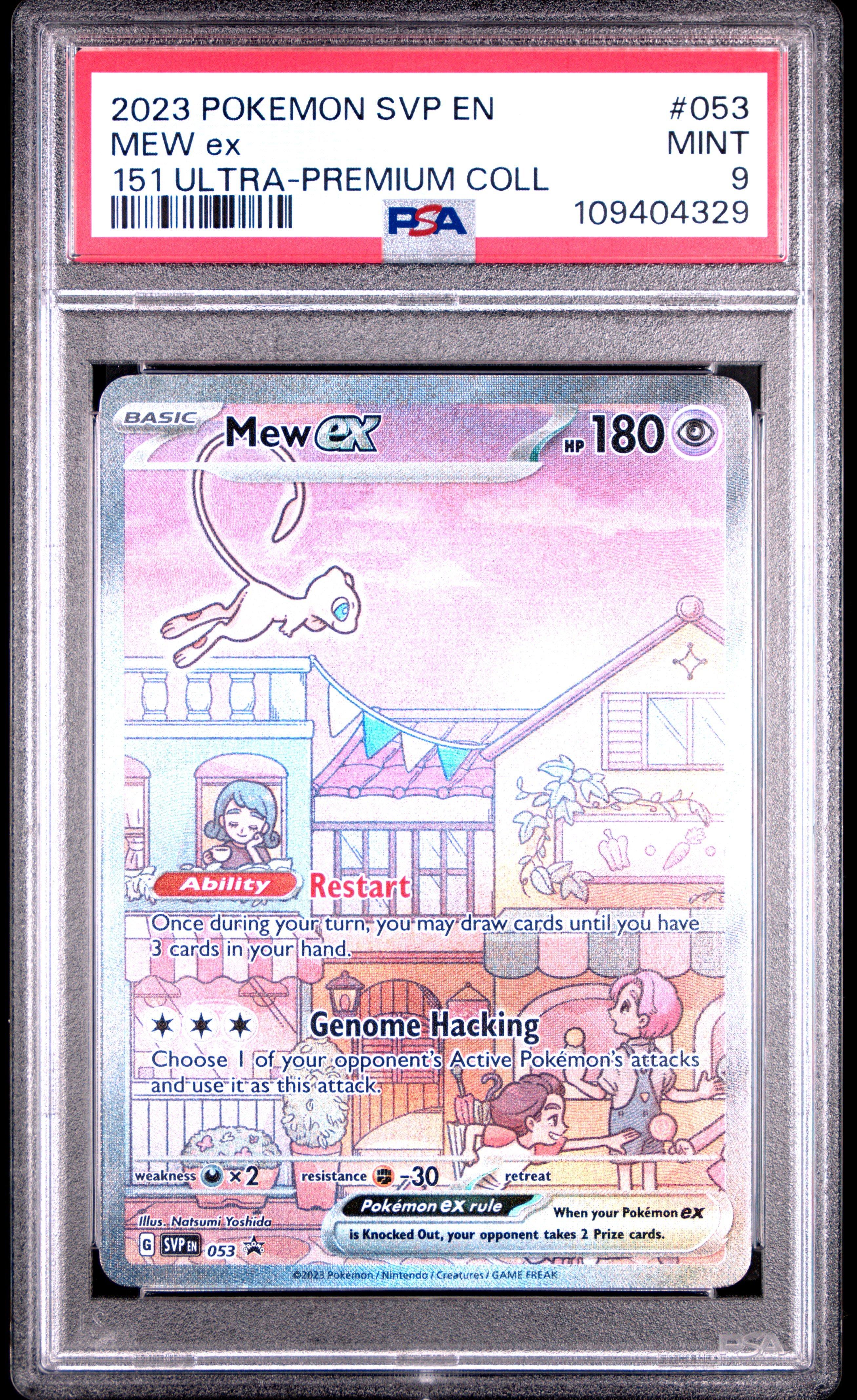 2023 Pokemon Svp En-sv Black Star Promo 053 Mew Ex 151 Ultra
