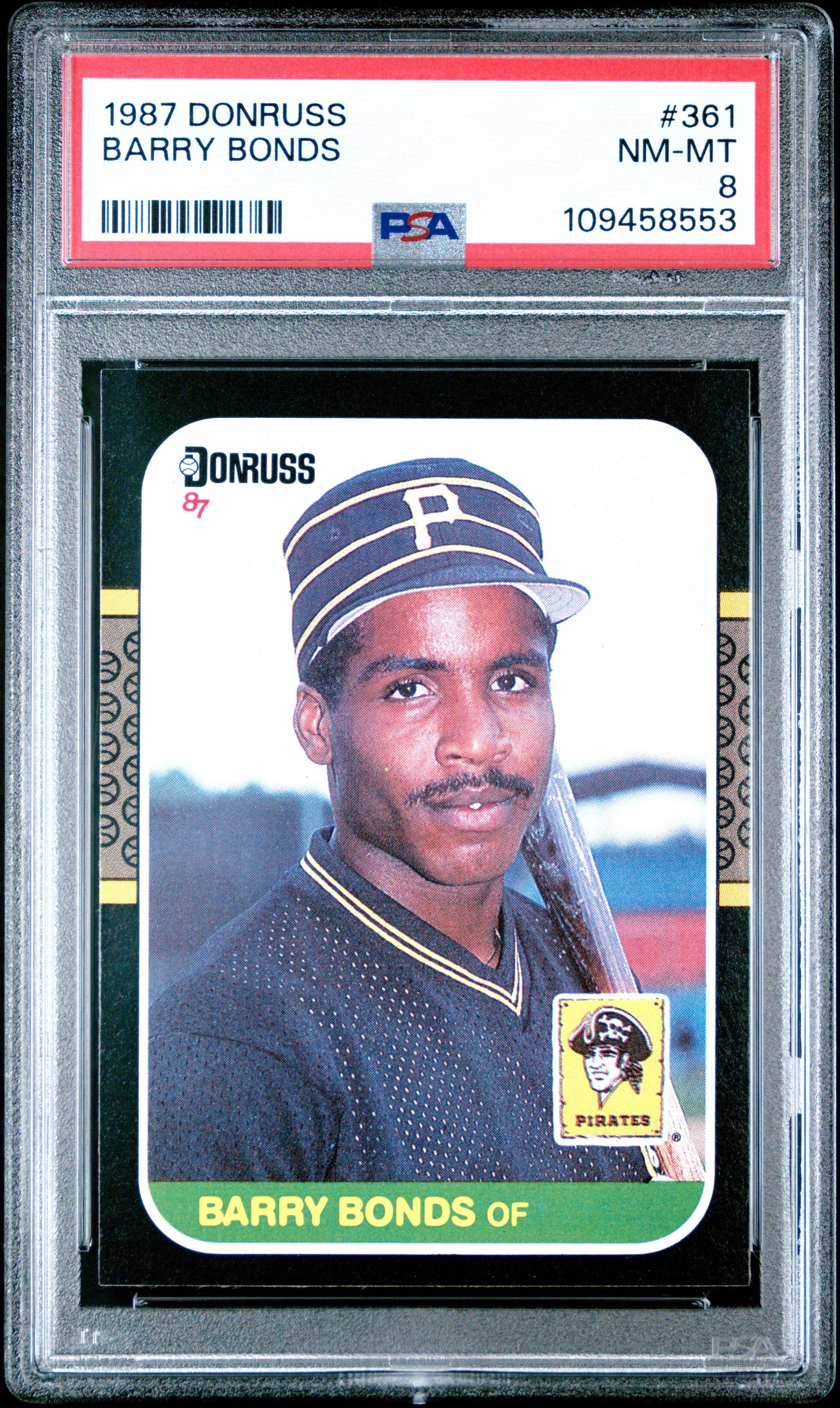 1987 Donruss 361 Barry Bonds PSA
