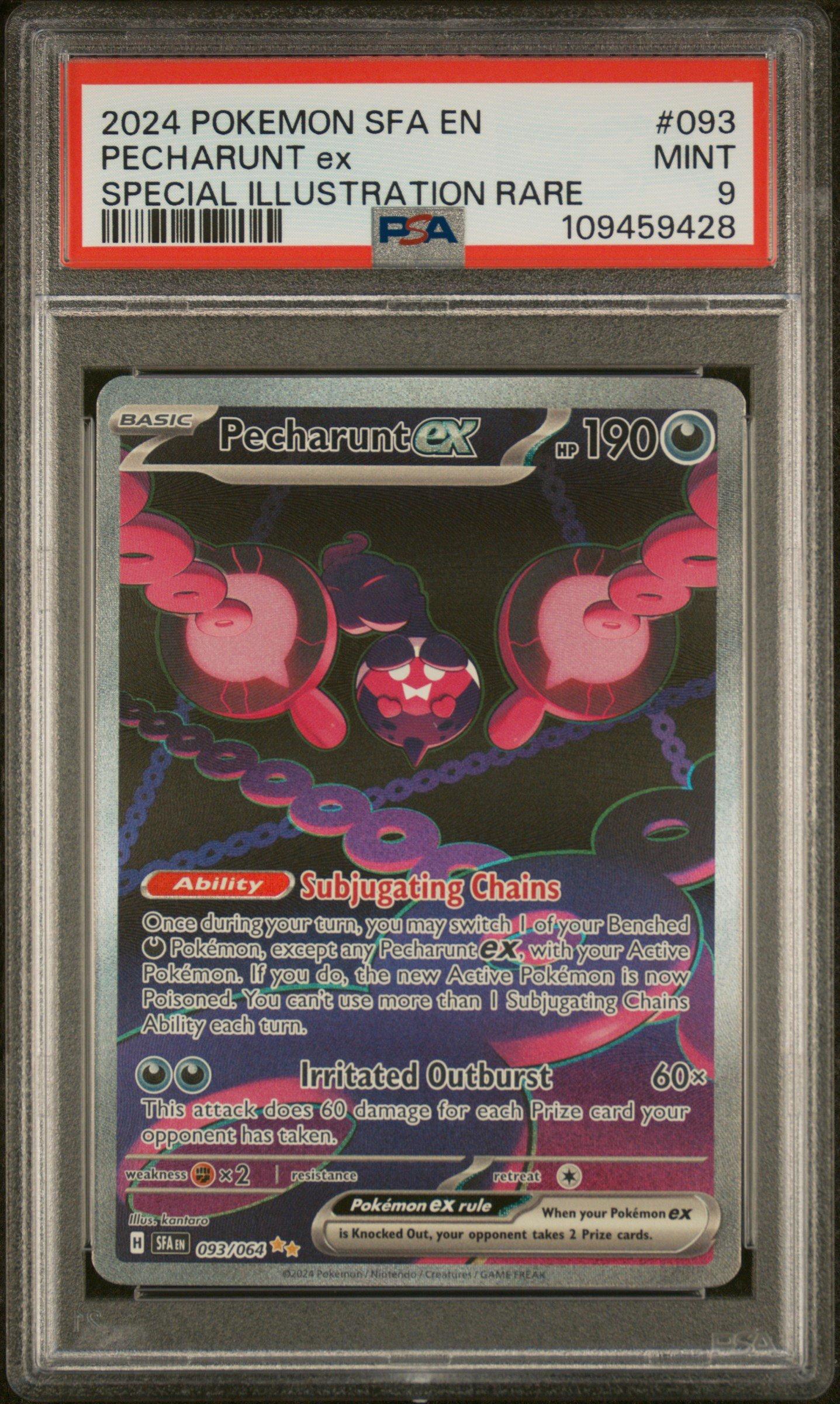2024 Pokemon Sfa En-shrouded Fable 093 Pecharunt Ex Special