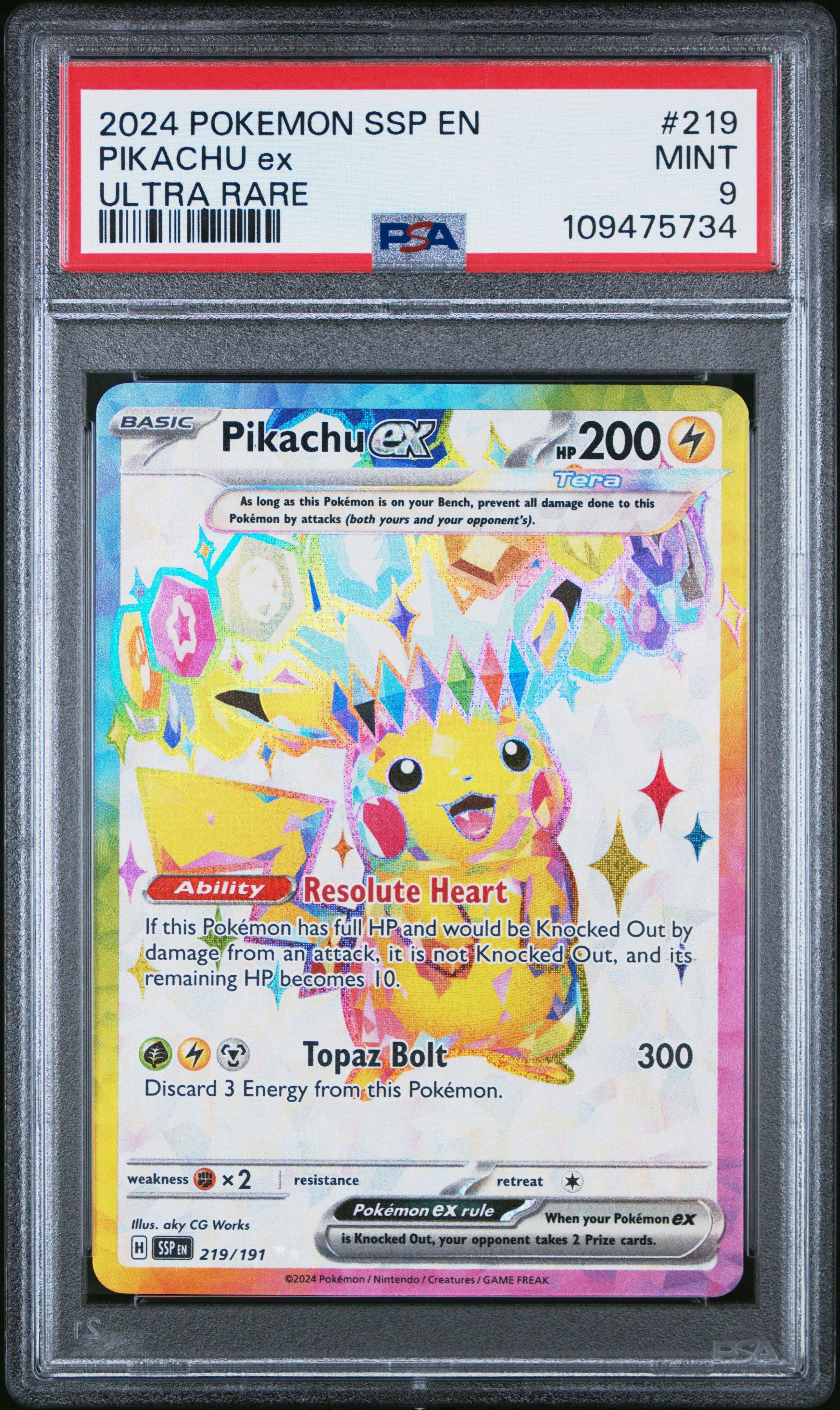 英版エーフィ チャンピオンシップ STAFFプロモ - PSA MINT9 ポケモンカード ブライア 英語 Championship STAFF プロモ