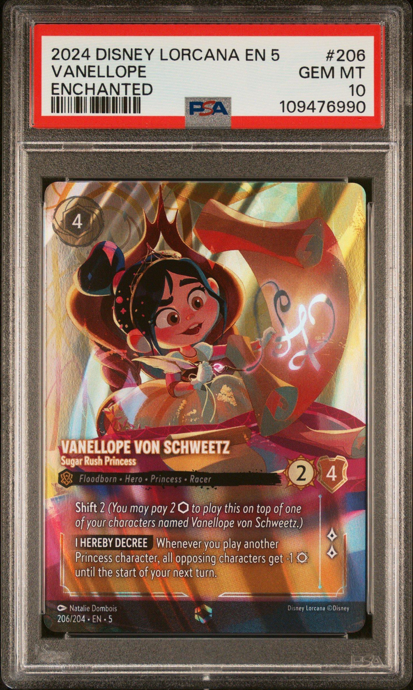 2024 Disney Lorcana En 5-shimmering Skies 206 Vanellope Von