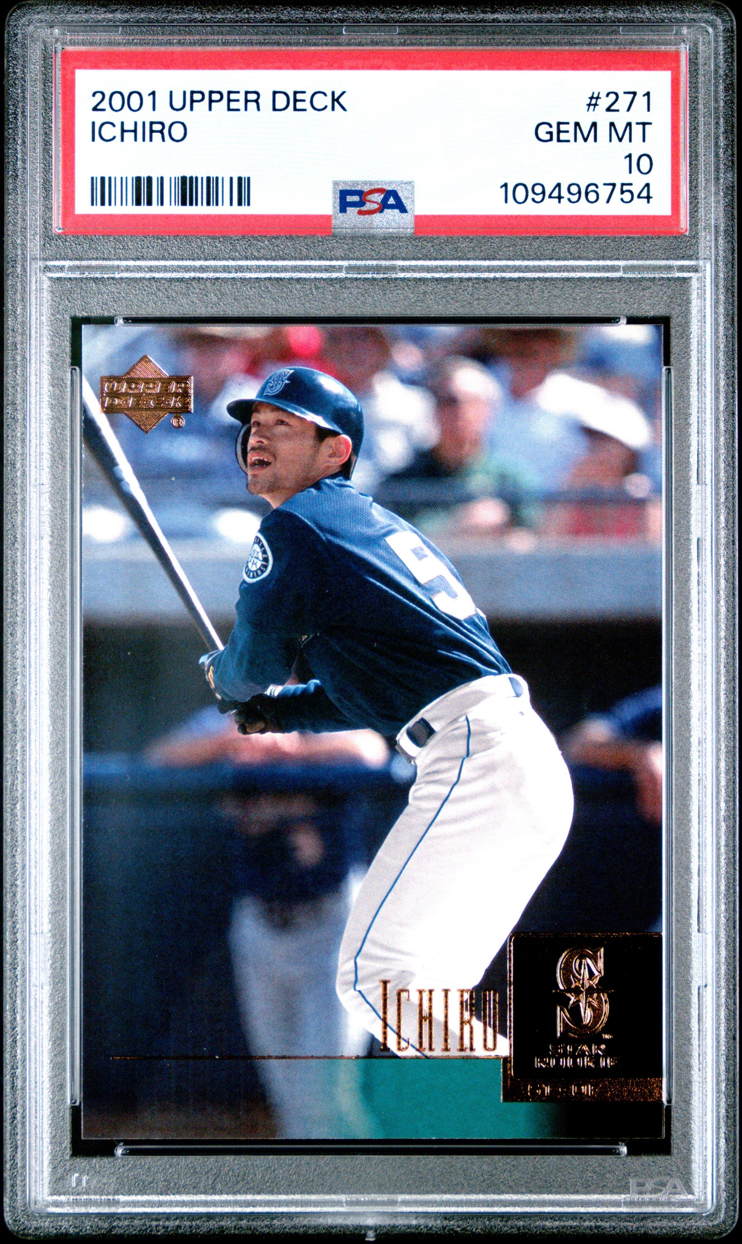 2001 Upper Deck 271 Ichiro PSA 10