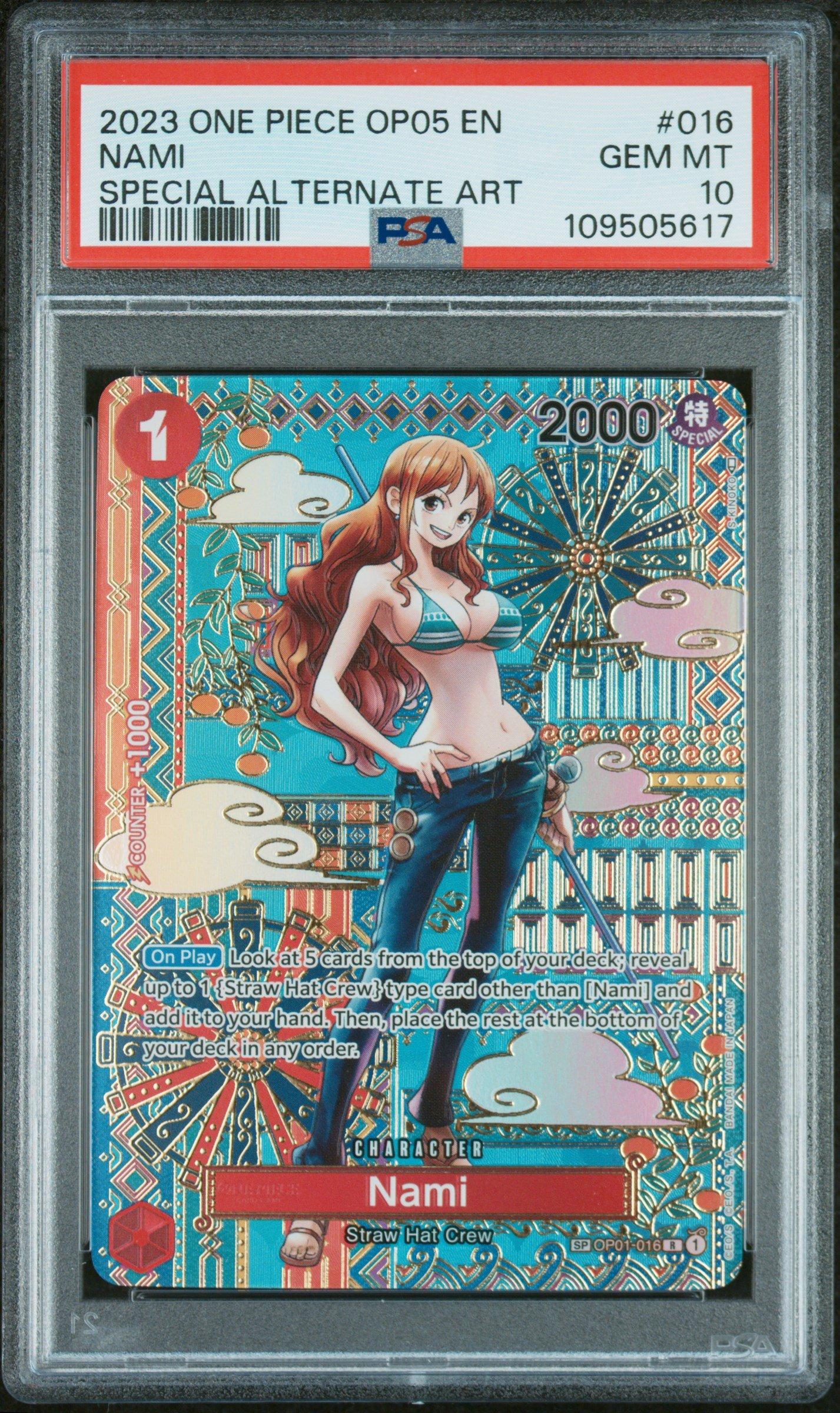 2023 One Piece Op05-awakening Of The New Era 016 Nami Special