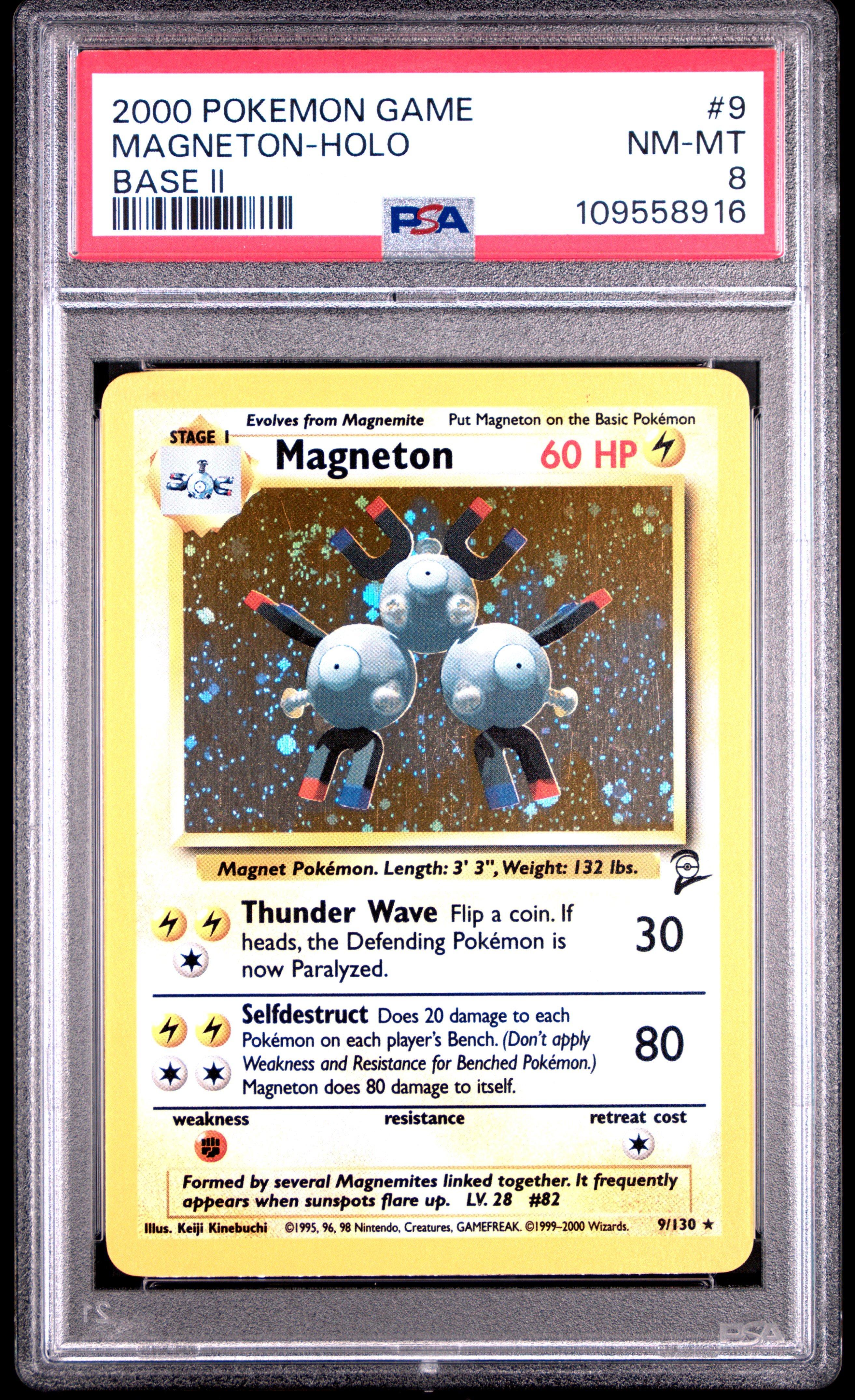 magneton holographic card Pokemon TCG Base Set Holo 9/102 CGC Graded 10 GEM MINT 1  JustPressPlayOnline Enhance your Pokmon collection with this Magneton 1999 Pokemon Fossil Holo #11 PSA Authenticated 8 Card Lt. Surge's Magneton 1998 Pokemon