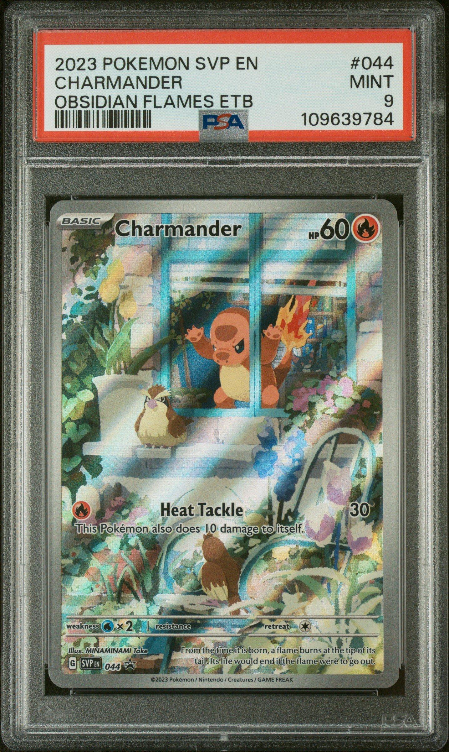 2023 Pokemon Svp En-sv Black Star Promo 044 Charmander Obsidian