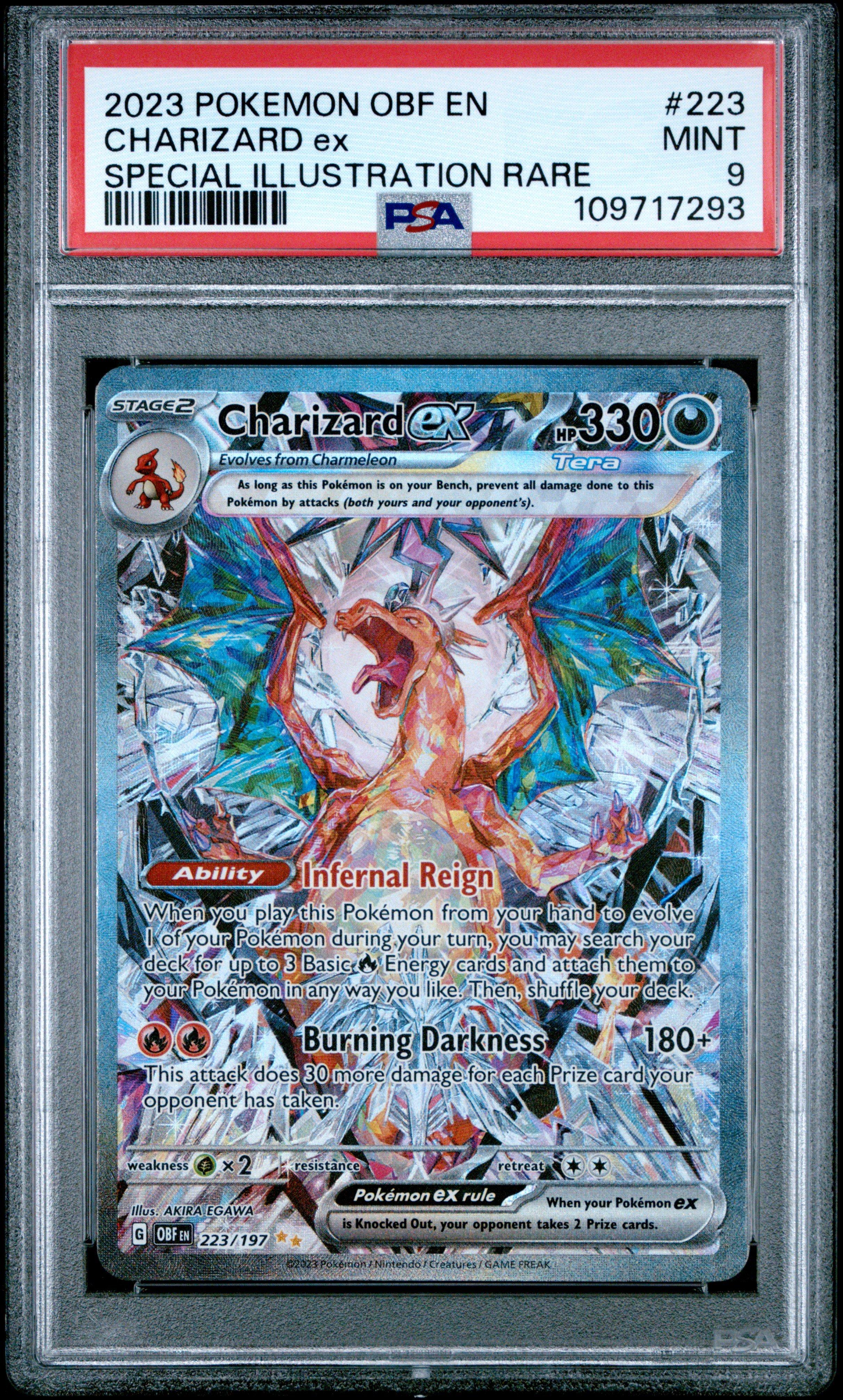カ*ン様 2023 CHARIZARD ex SPECIAL ART RARE 2023 Pokemon Obf En-obsidian Flames 223 Charizard Ex Special