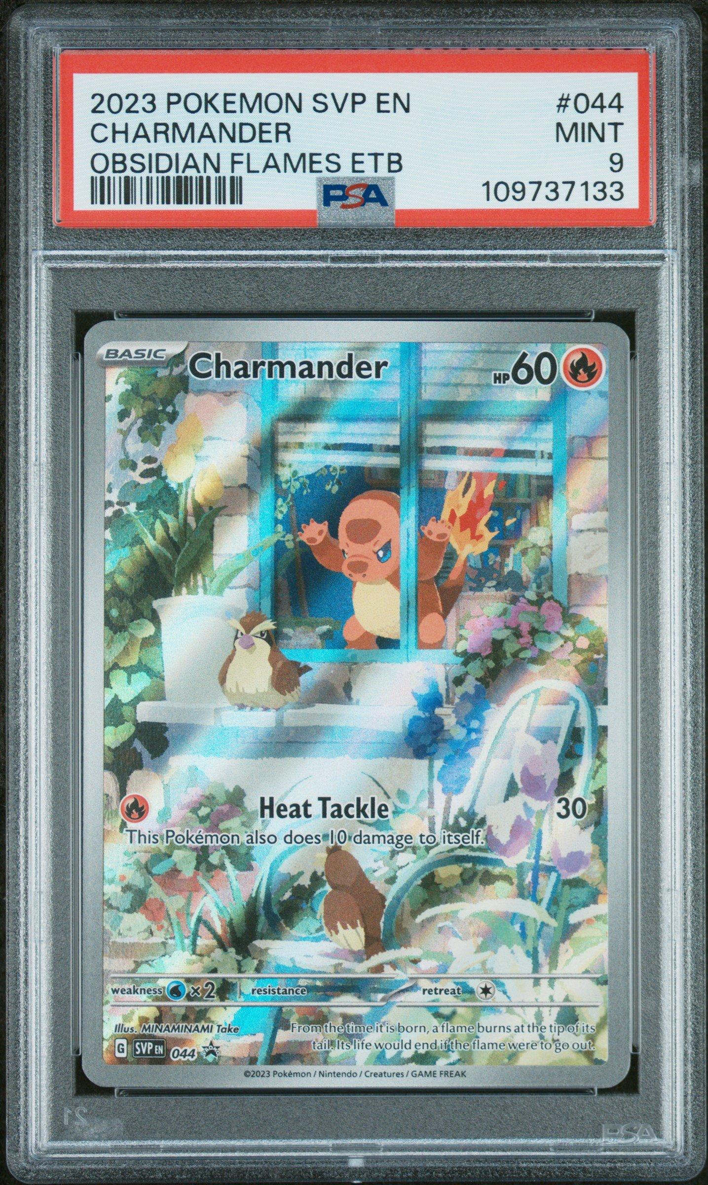 2023 Pokemon Svp En-sv Black Star Promo 044 Charmander Obsidian
