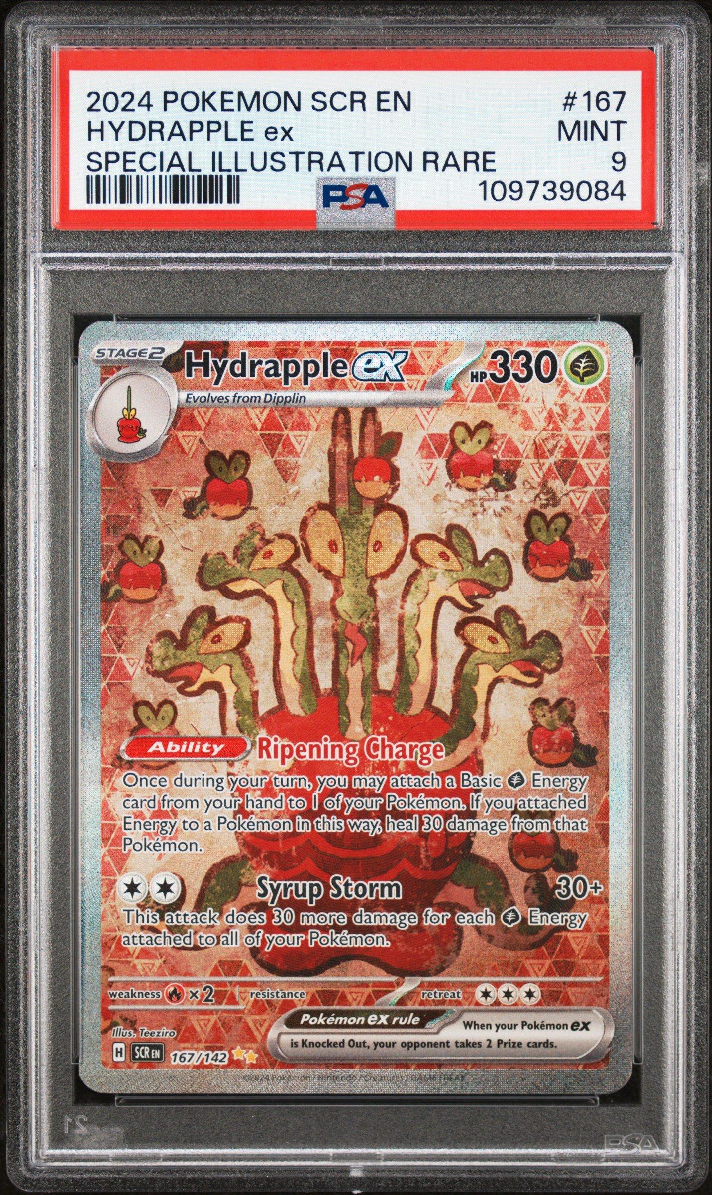2024 Pokemon Scr En-stellar Crown 167 Hydrapple Ex Special