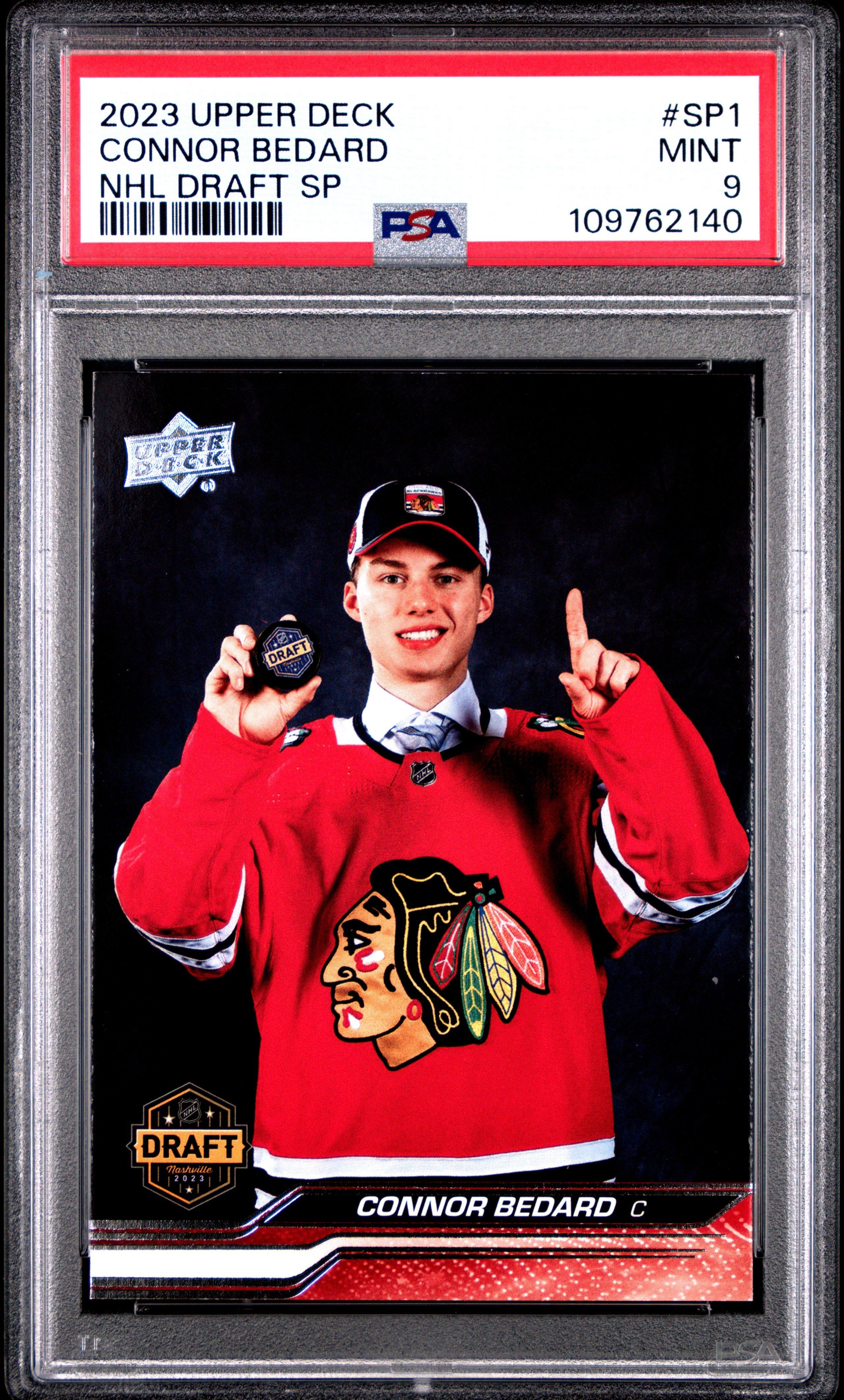 2023 Upper Deck Nhl Draft Sp Sp1 Connor Bedard PSA 9