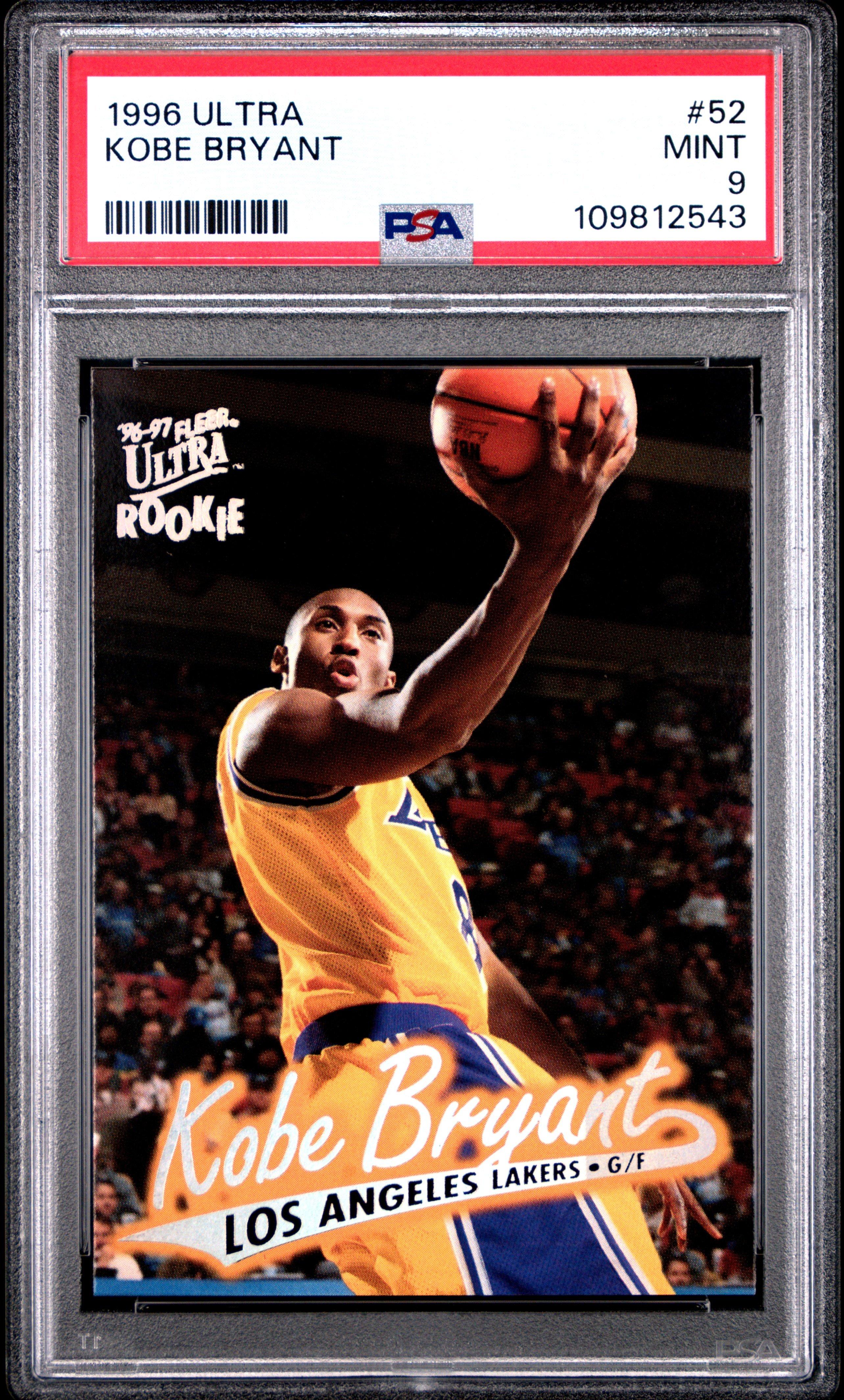 1996 Ultra 52 Kobe Bryant PSA 9