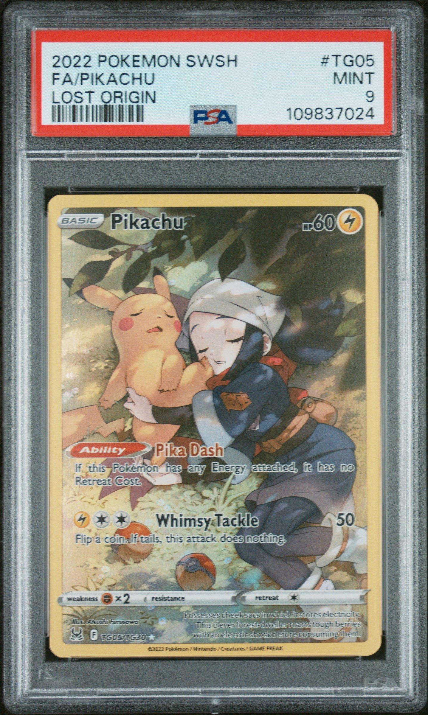pikachu pokemon card lost origin Pikachu 052/196 Swsh11: Lost Origin Regular for sale online