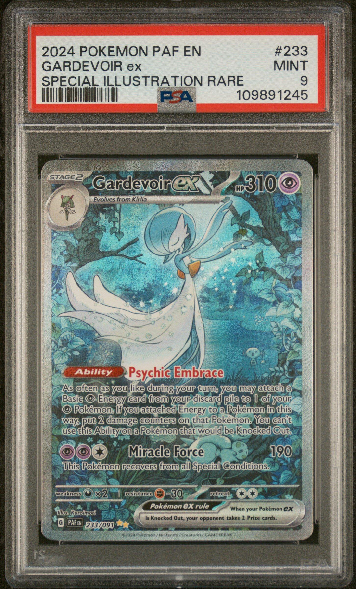 2024 Pokemon Paf En-paldean Fates 233 Gardevoir Ex Special