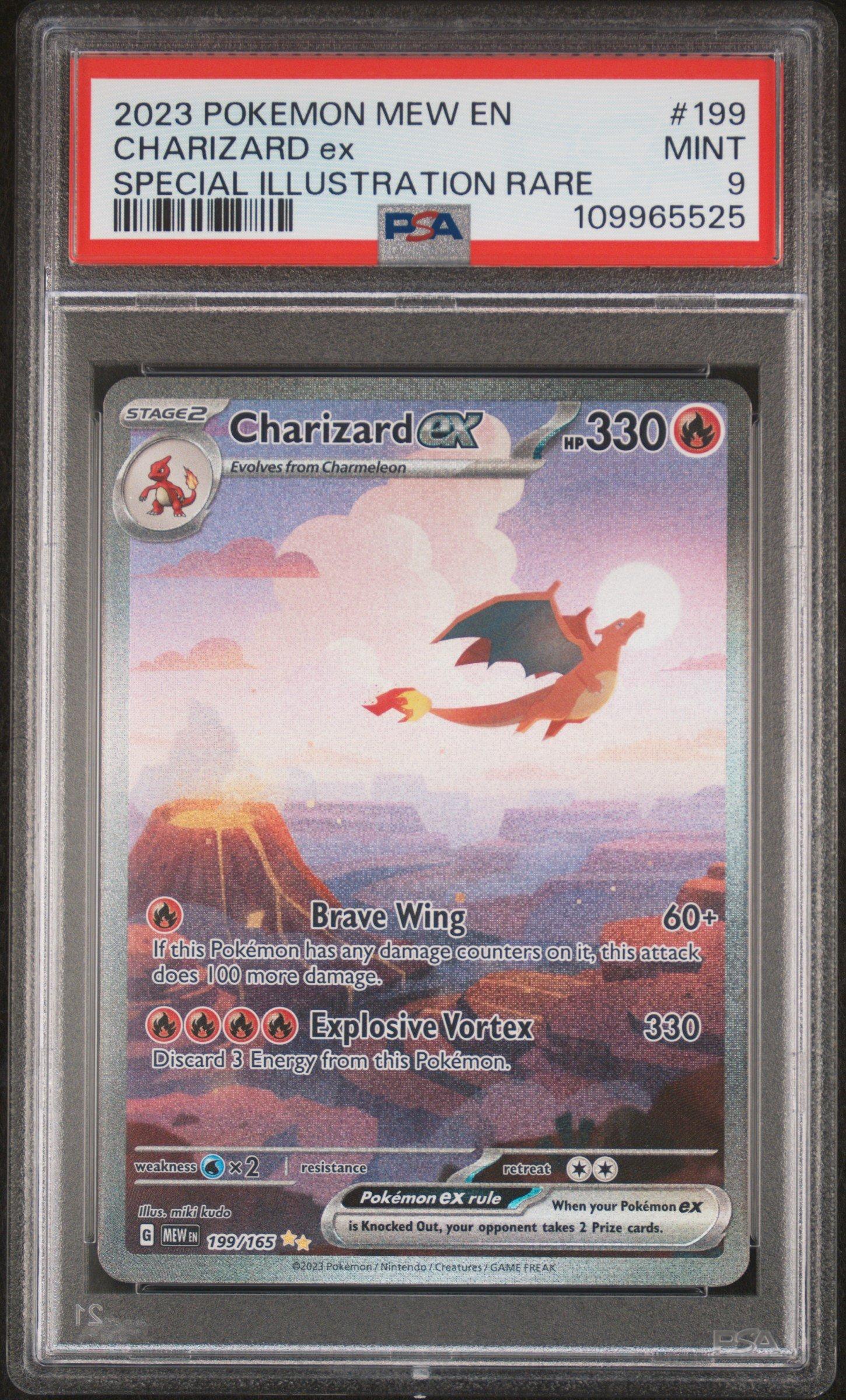 2023 Pokemon Mew En-151 199 Charizard Ex Special Illustration Rare