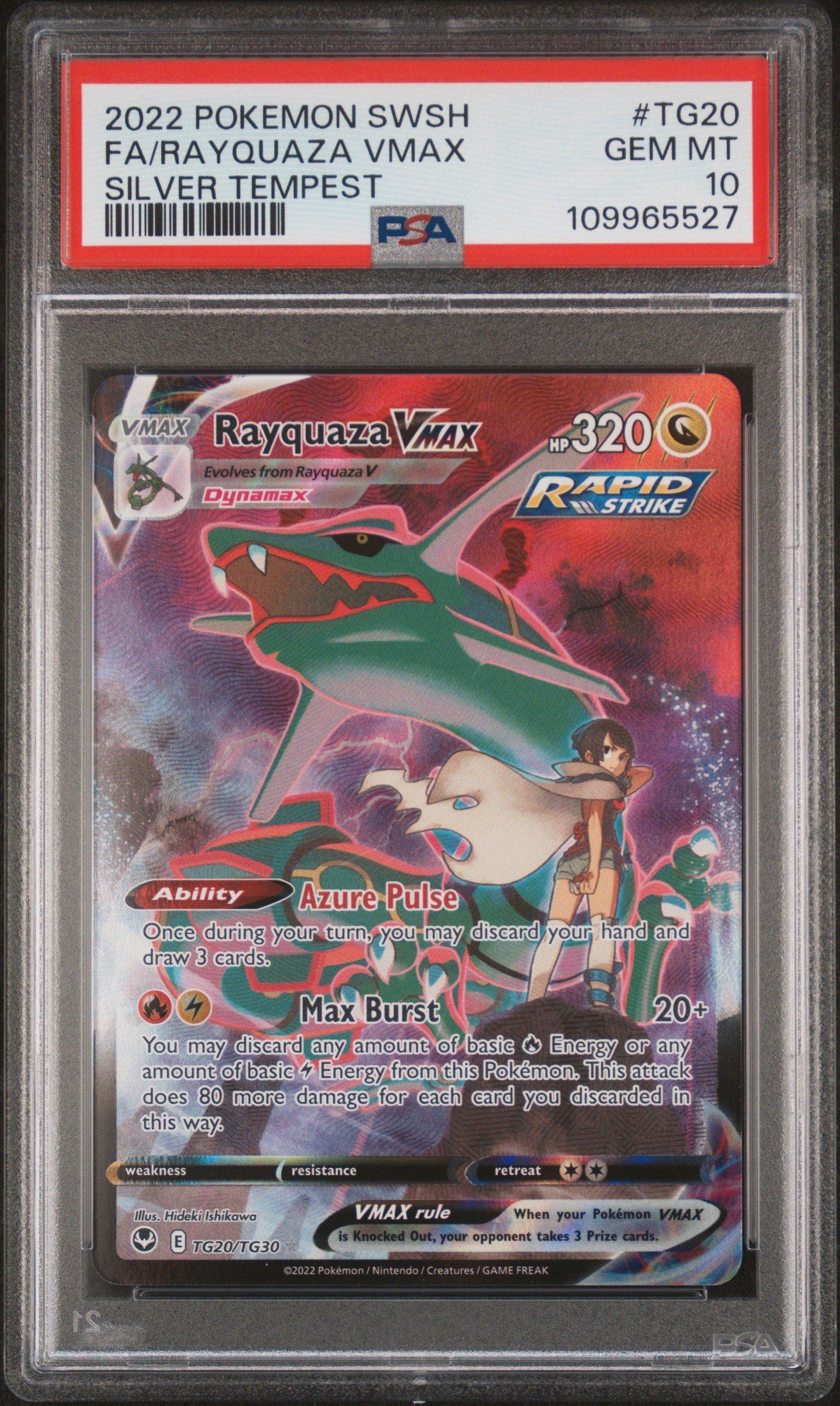 2022 Pokemon Sword & Shield Silver Tempest Tg20 Full Art