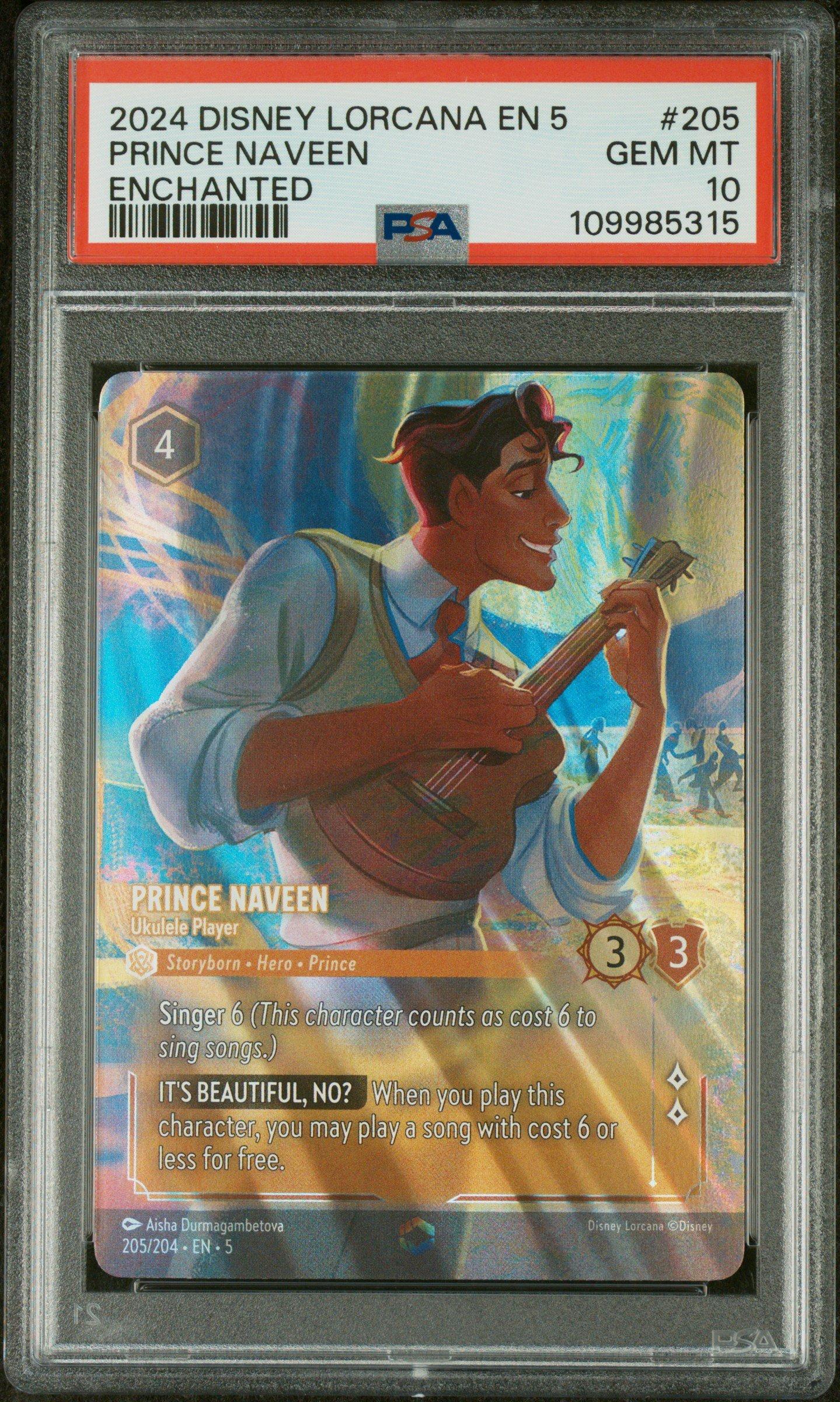 2024 Disney Lorcana En 5-shimmering Skies 205 Prince Naveen