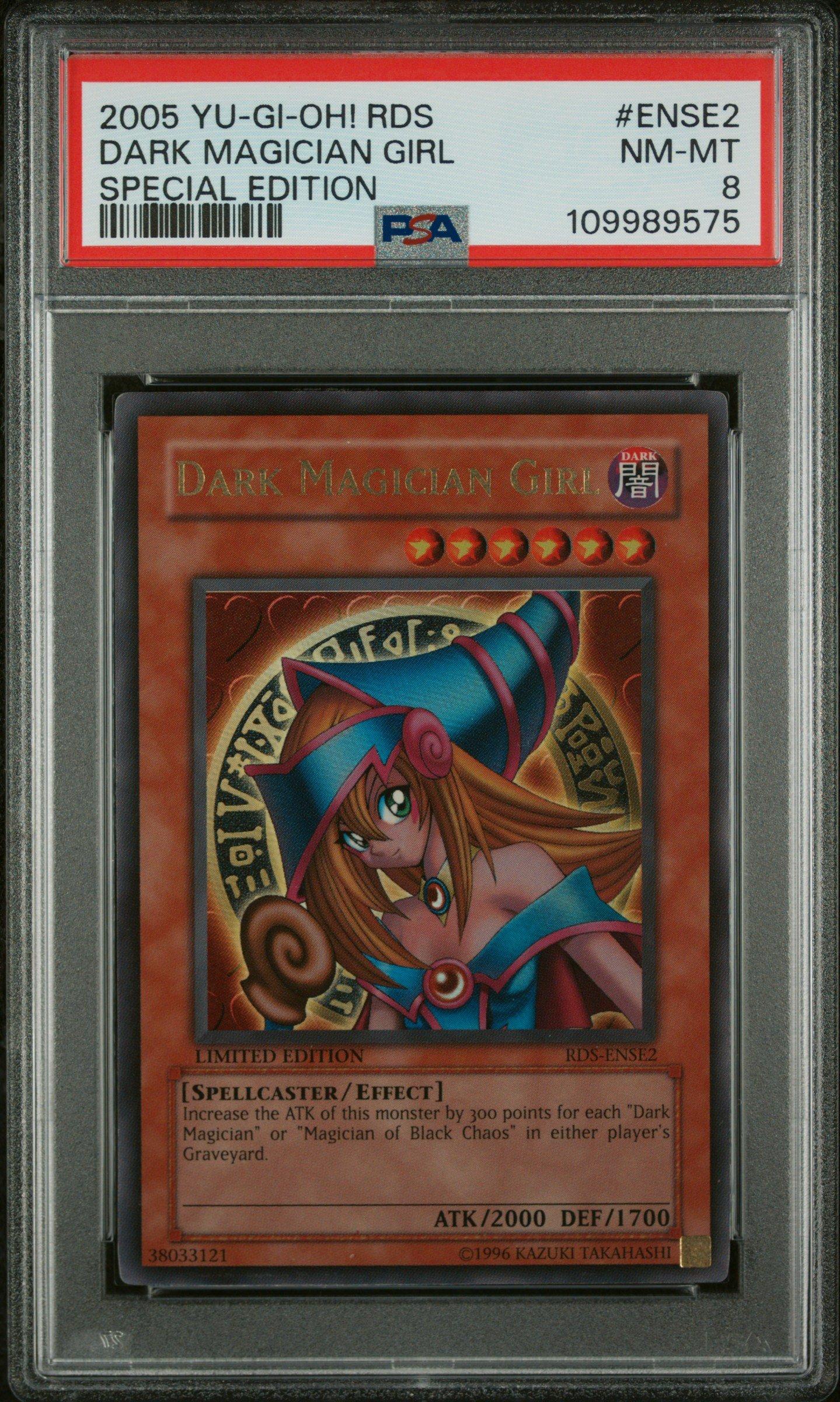 2005 Yu-gi-oh! Rise Of Destiny: Special Edition Ense2 Dark Magician Girl PSA