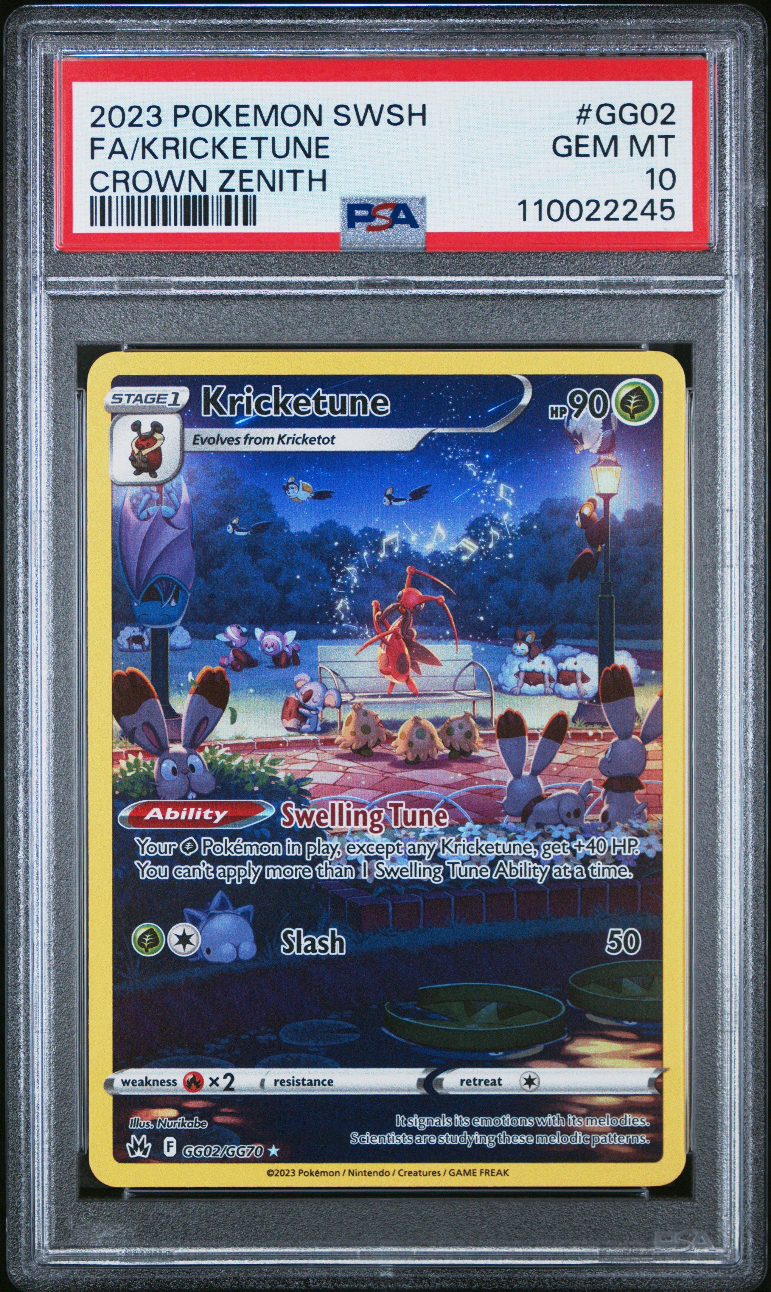 2023 Pokemon Sword And Shield Crown Zenith Gg02 Full Art